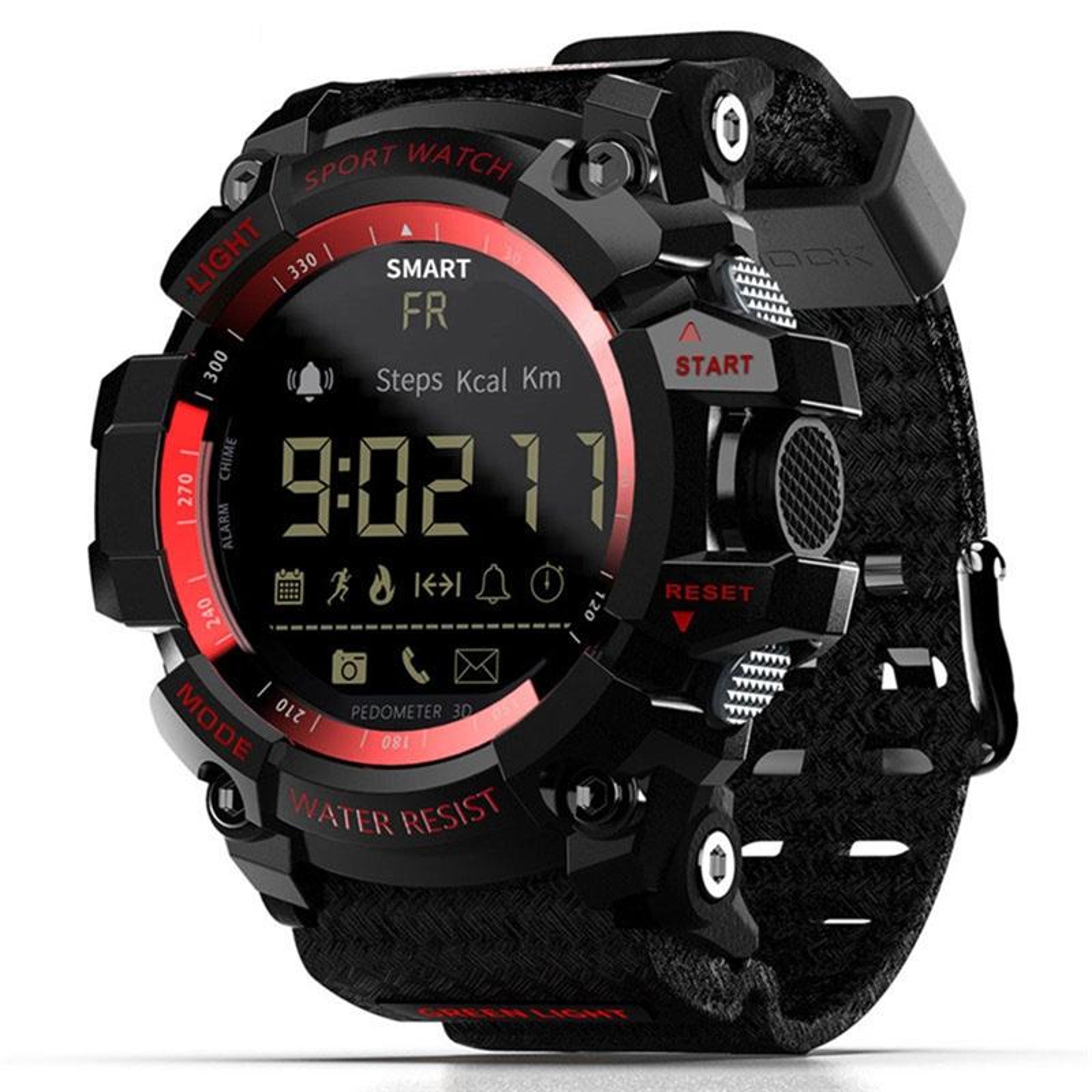 Lokmat MK16 Waterproof Smart Watch With LCD Display Bluetooth Fitness Tracker And Message Notificat 5