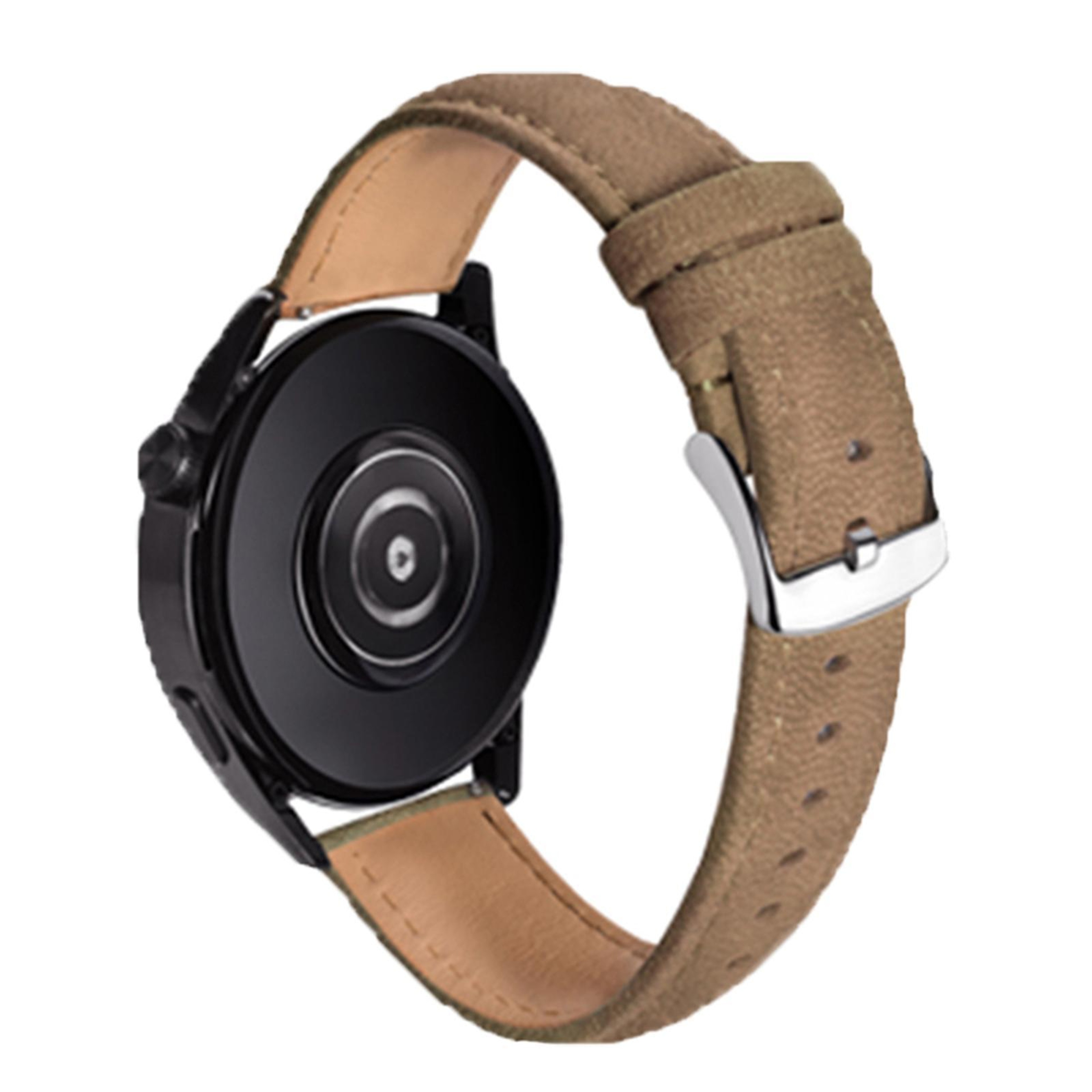 Genuine Leather Watch Strap Double Sided Plush Quick Release Replacement Watch Band – view 8