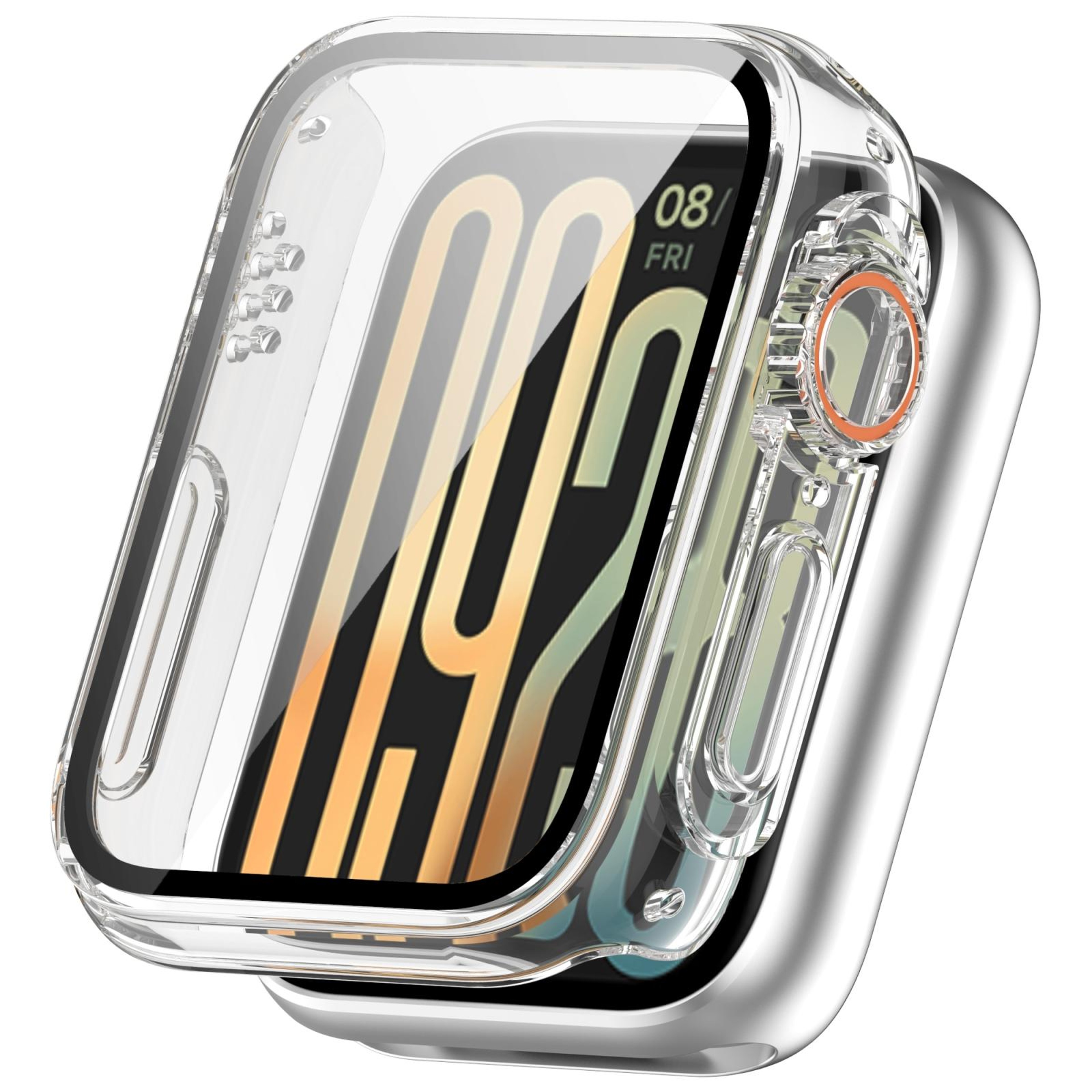 Xiaomi Smart Band 9 Pro Protective Case With Tempered Glass Screen Protector PC Full Coverage Cover 1