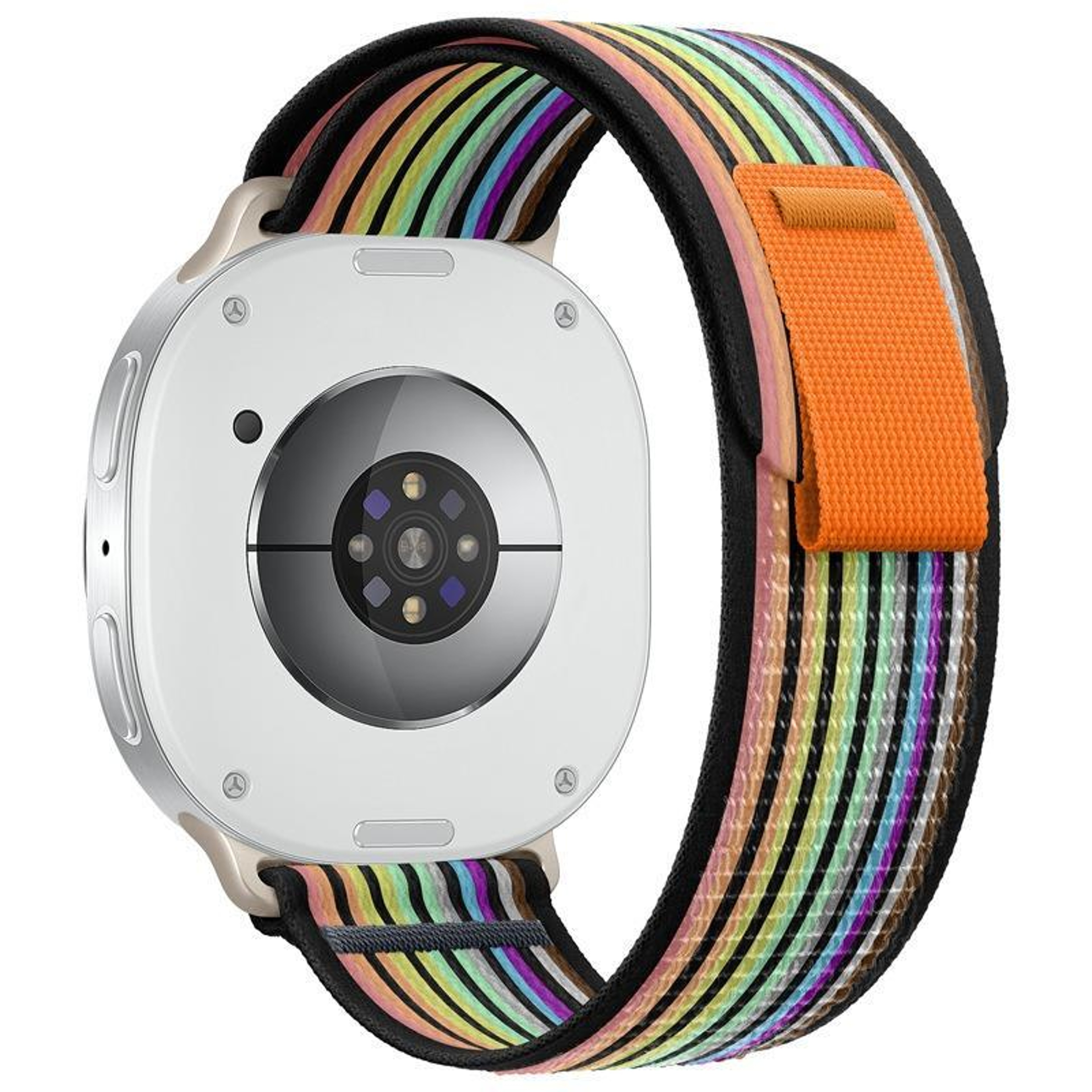 Samsung Galaxy Watch8 Classic Nylon Watch Band Wild Path Loop Adjustable Sport Strap 20