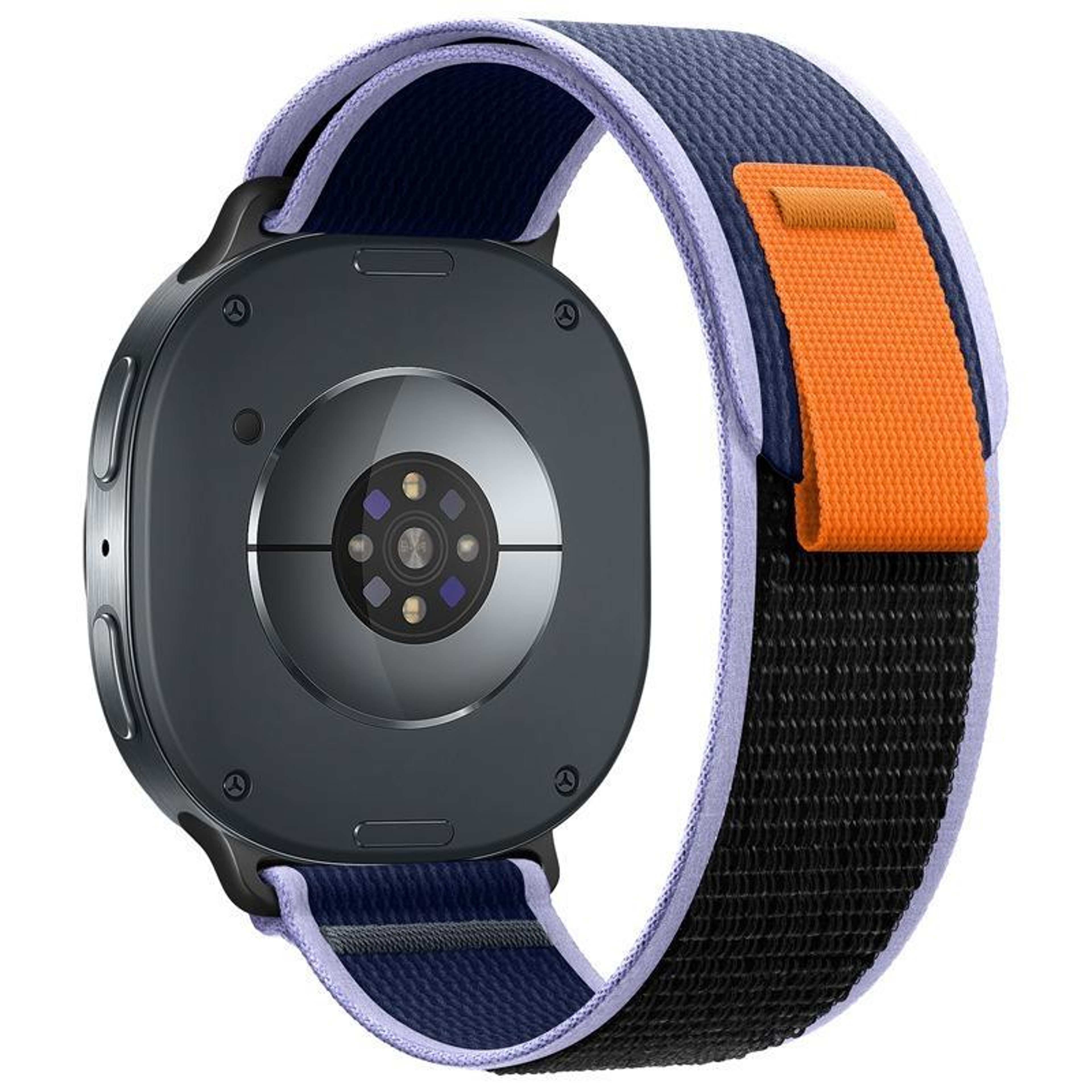 Samsung Galaxy Watch8 Classic Nylon Watch Band Wild Path Loop Adjustable Sport Strap 22
