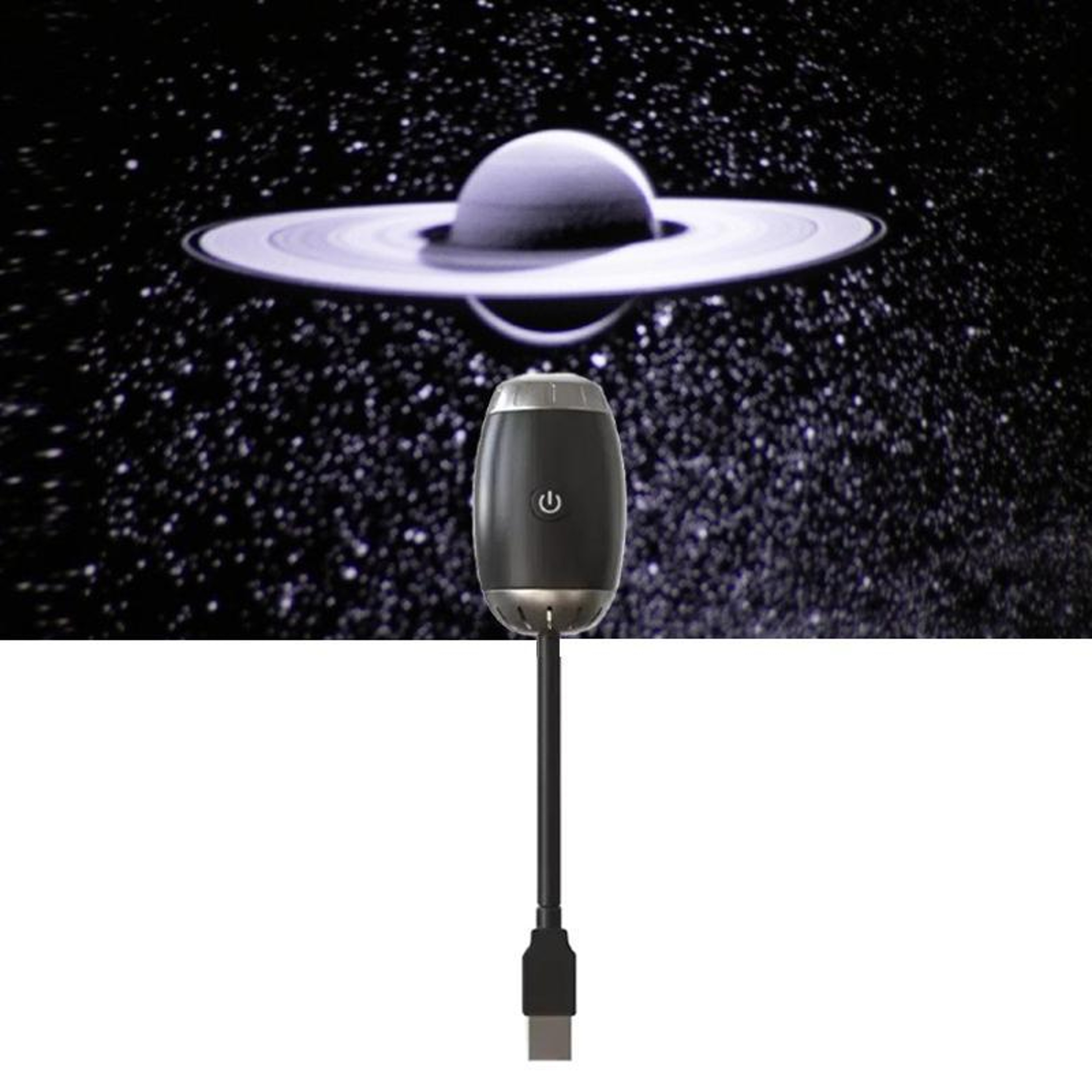 USB Car Star Projector Ambient Night Light With Adjustable Brightness And HD Starry Sky Projection 0