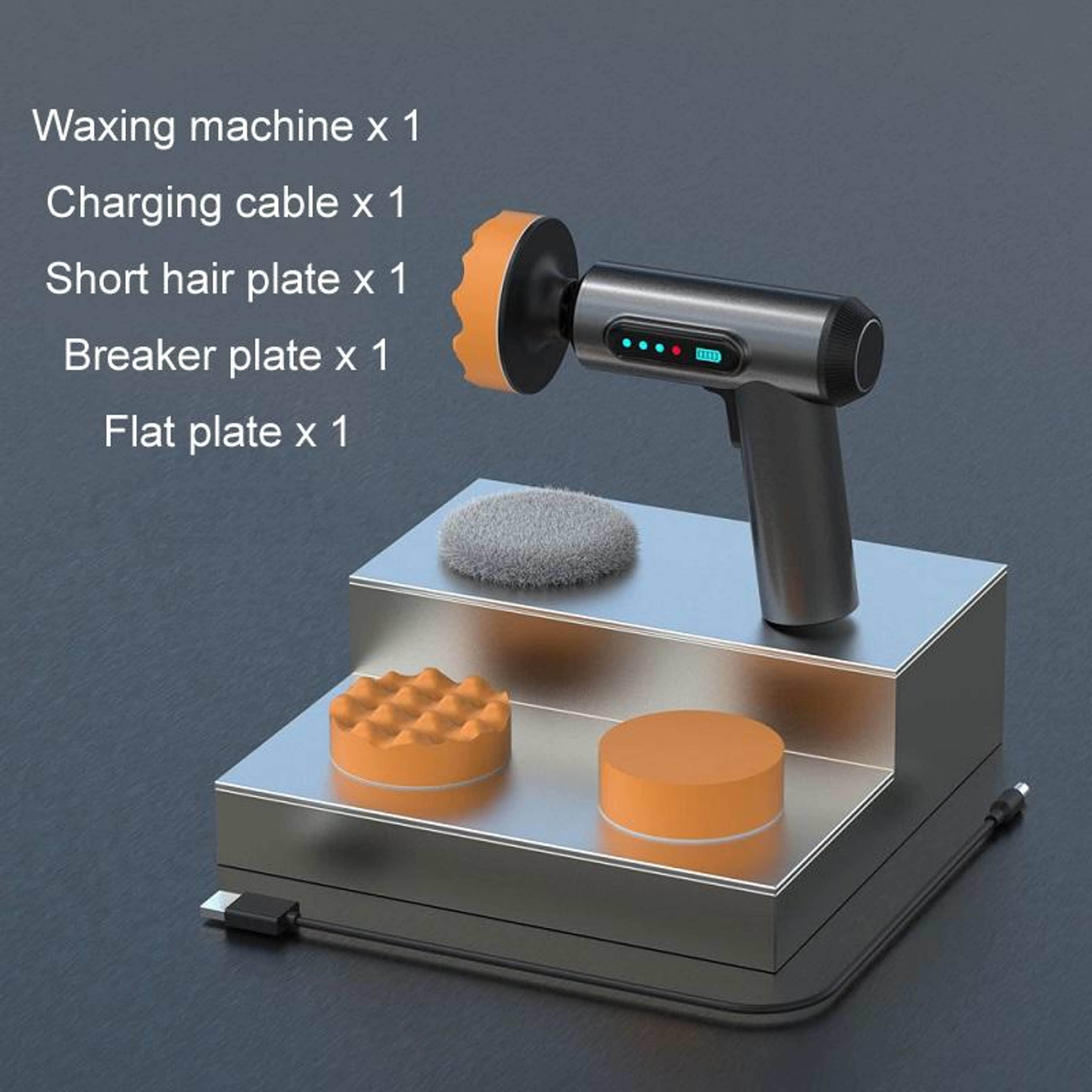 Cordless Car Polisher Digital Display Car Buffer Polisher Electric Waxing Machine – view 2