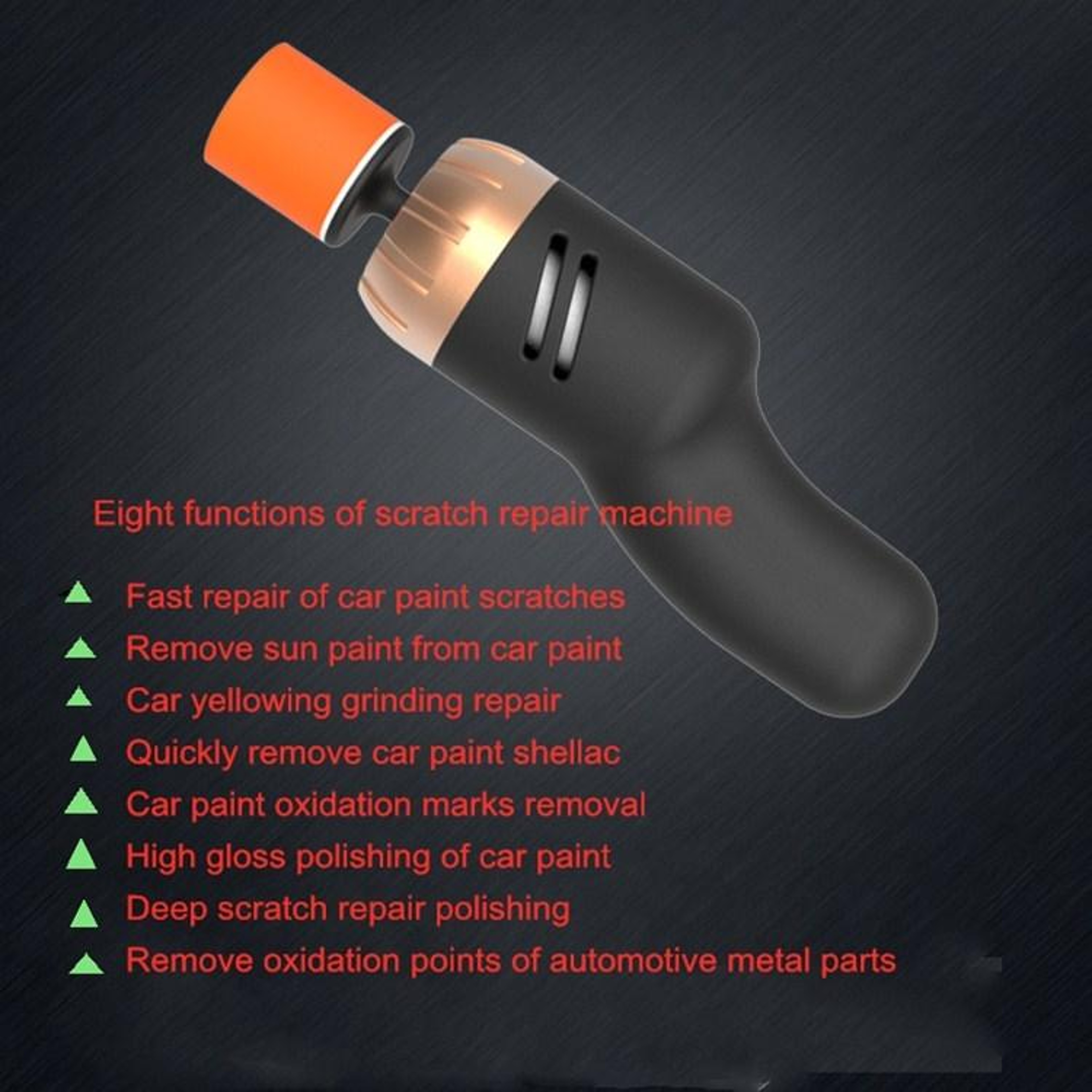 12V Car Scratch Repair Kit Paint Polishing Machine With Buffing Pads For Light Surface Scratch Remo 3