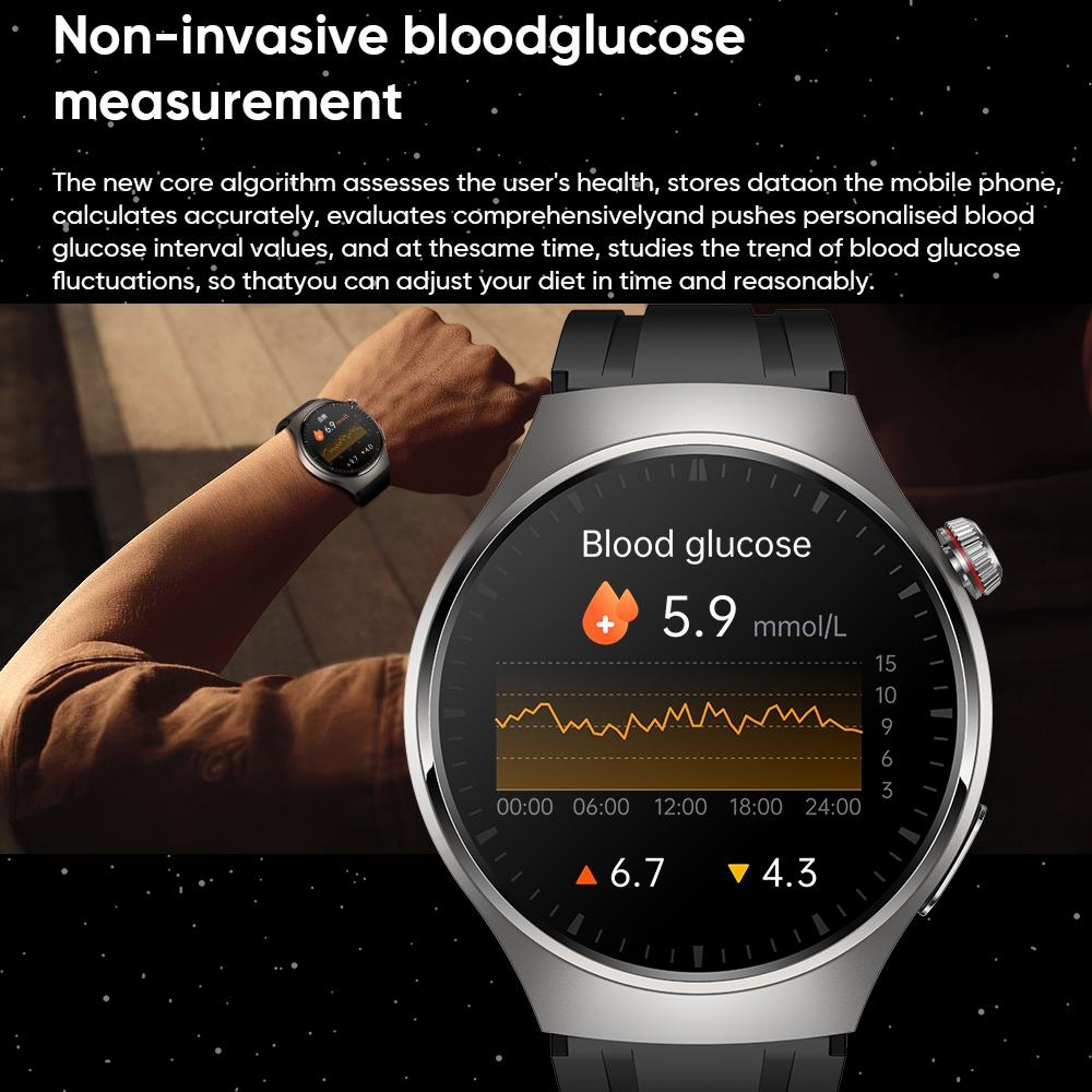 MT200 AMOLED Smart Watch Bluetooth Call Fitness Watch With ECG Style Wellness Tracking And IP67 Wat 7