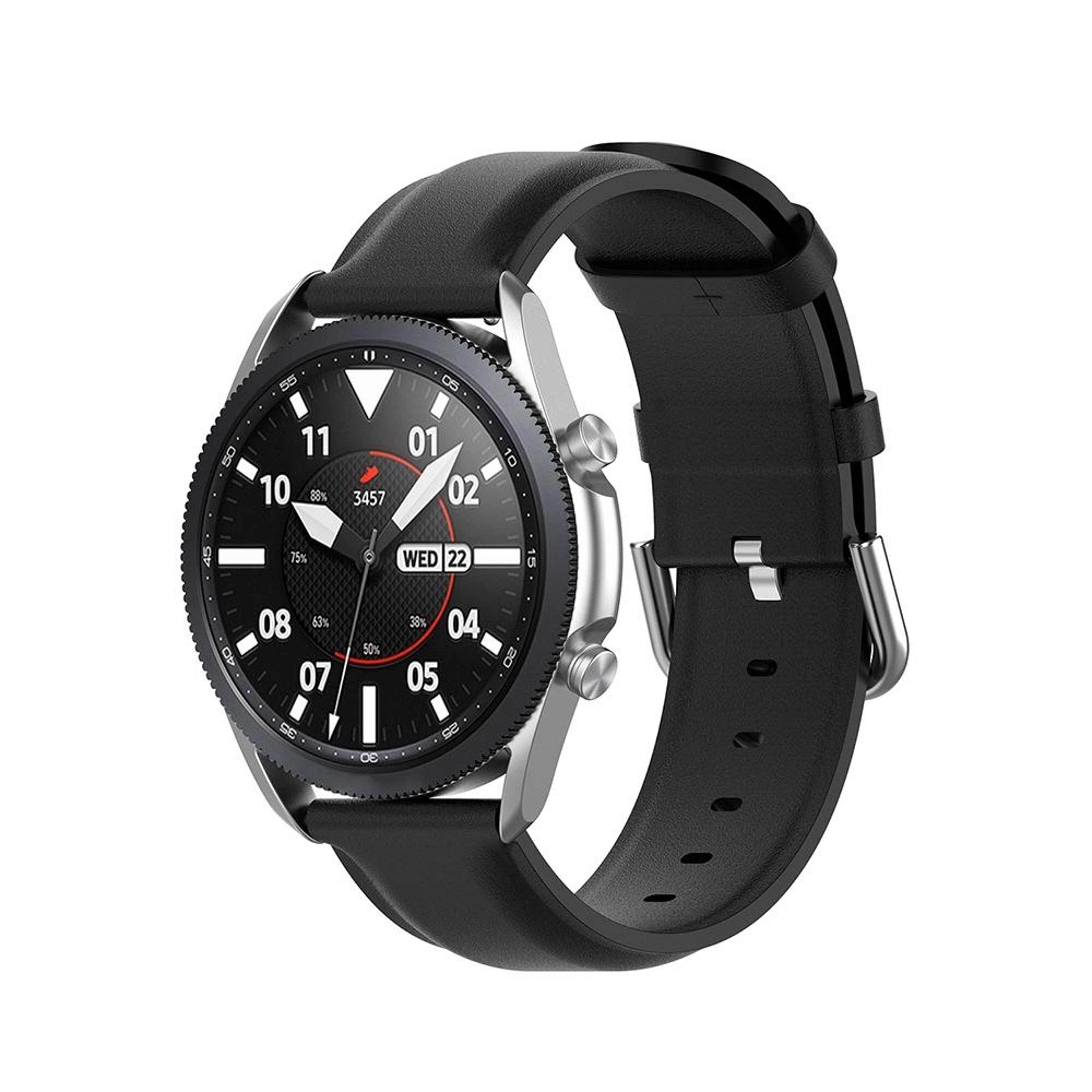 Galaxy Watch 3 41mm Leather Watch Band 20mm Replacement Strap for Samsung Galaxy Watch Active Active2 and More – view 1