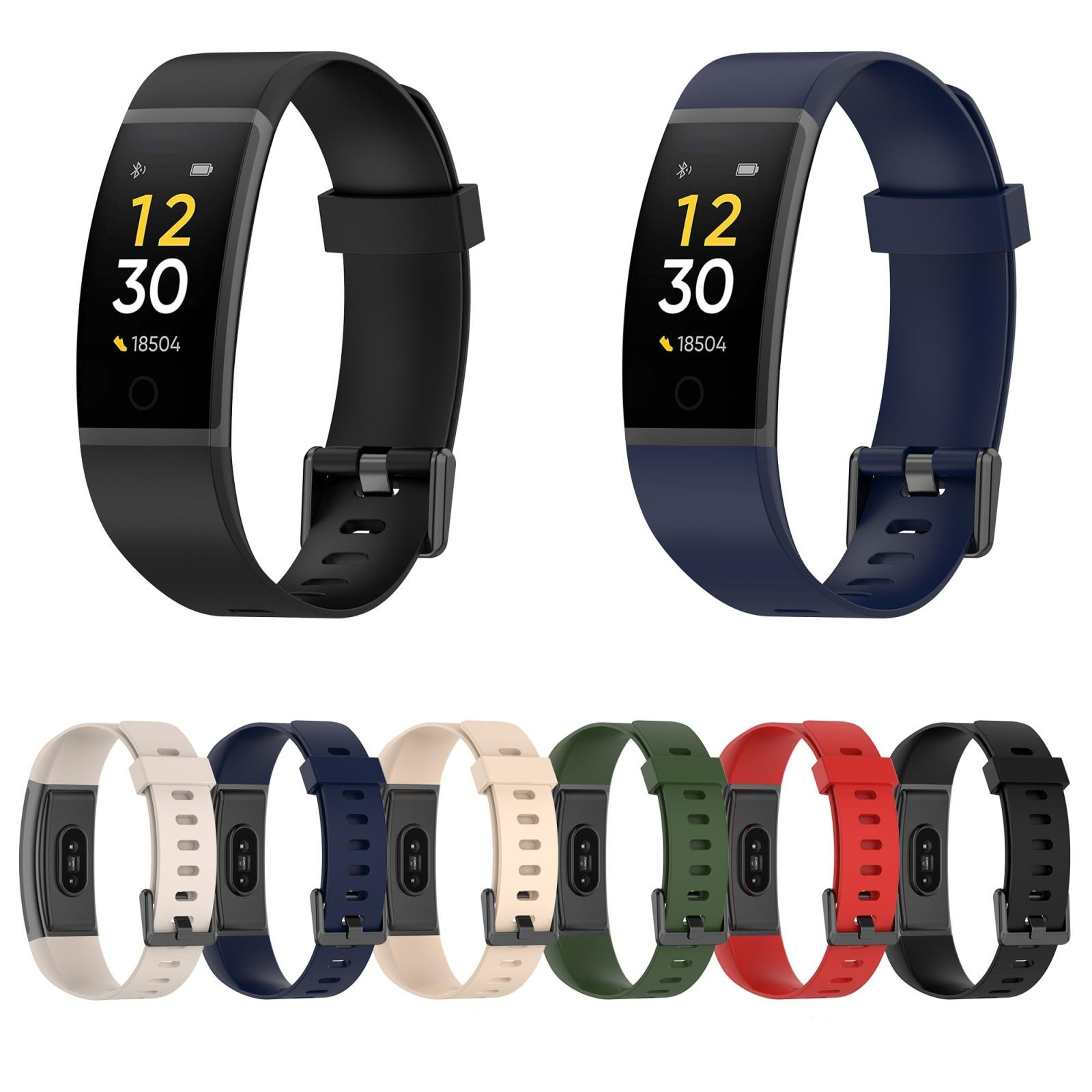Realme Band RMA199 Silicone Watch Band Soft Adjustable Replacement Watch Strap 15