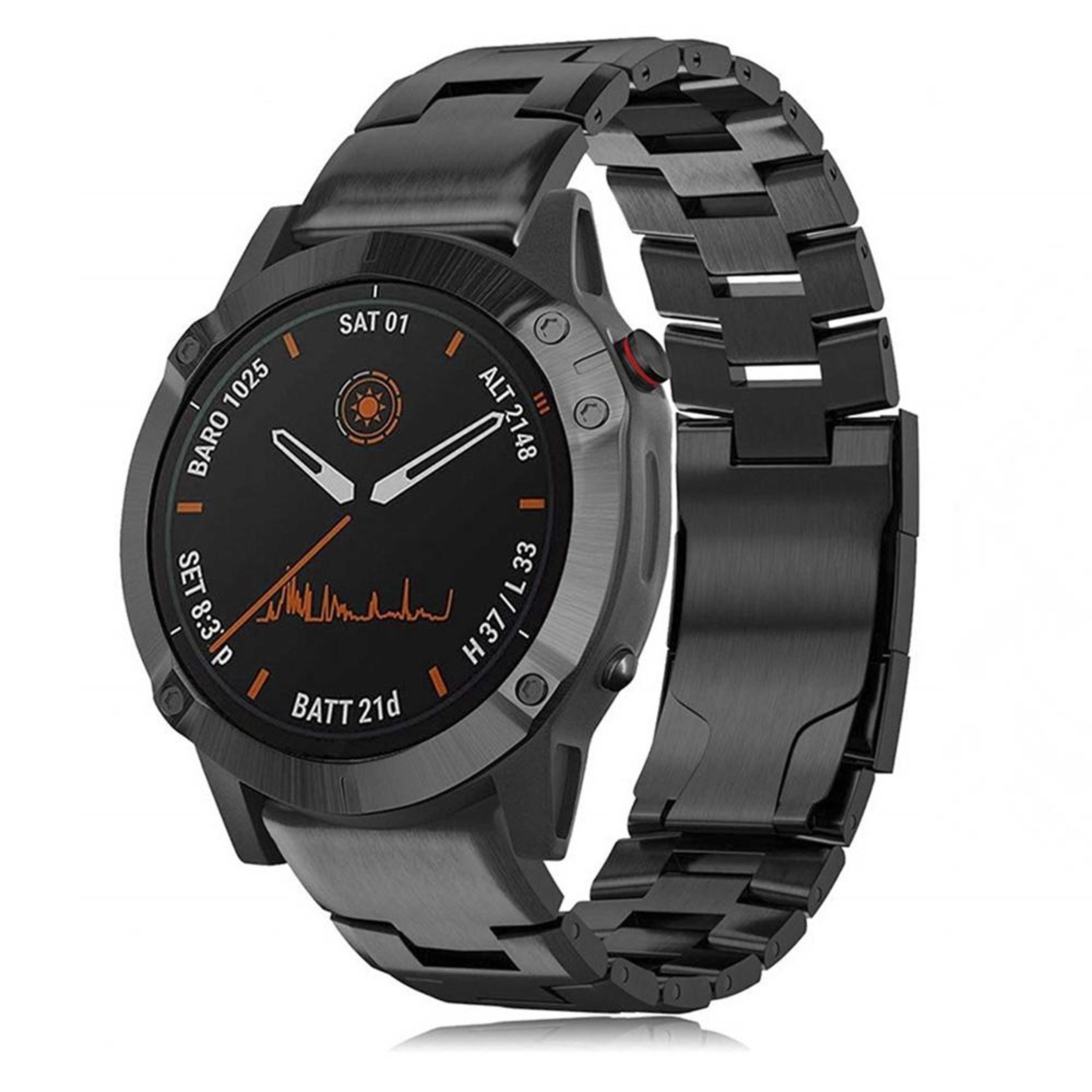 Garmin Fenix 6 Titanium Watch Band 22mm Quick Release Replacement Strap 0