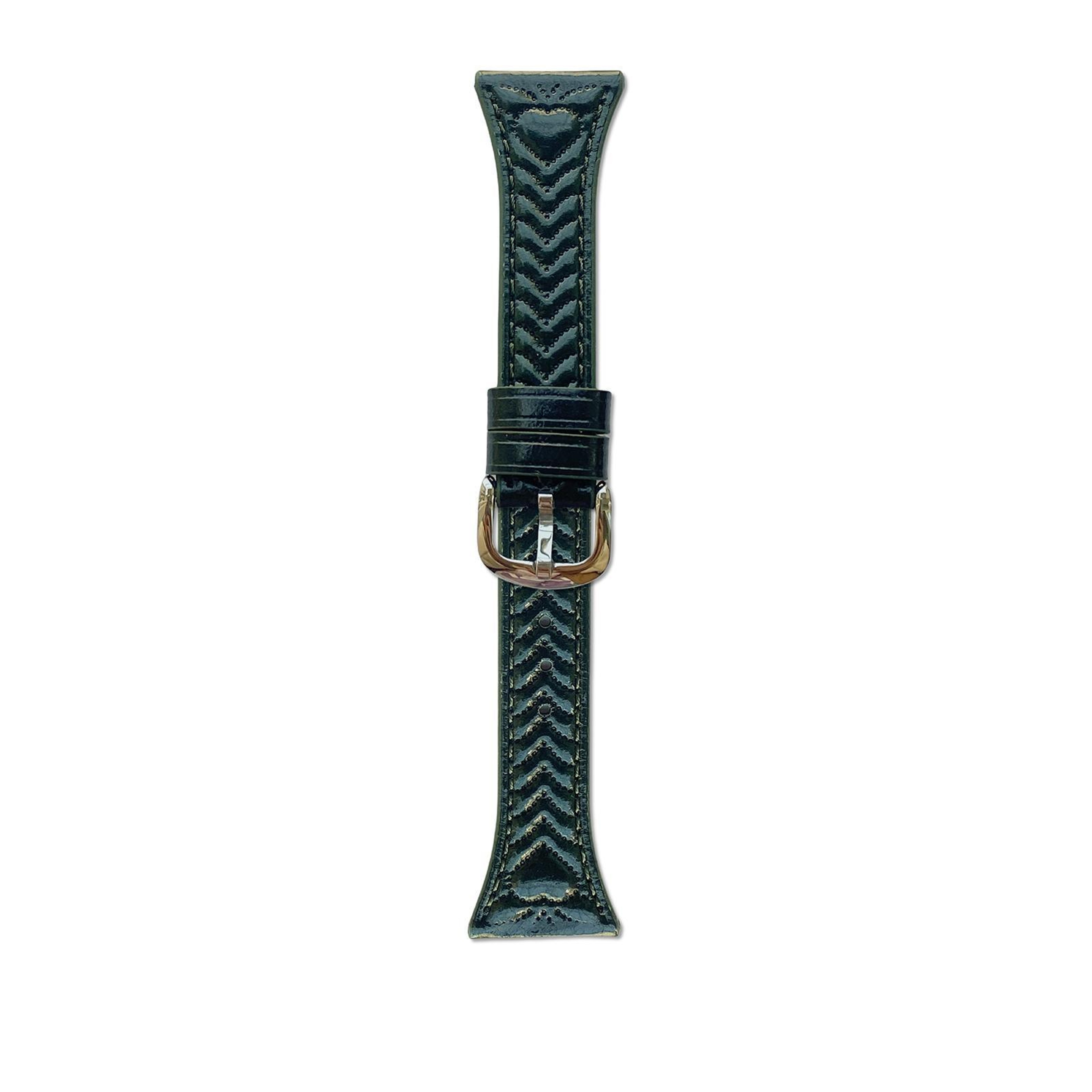 Heart Embossed Samsung Galaxy Watch3 45mm Band 22mm Leather Watch Band Replacement Strap 2