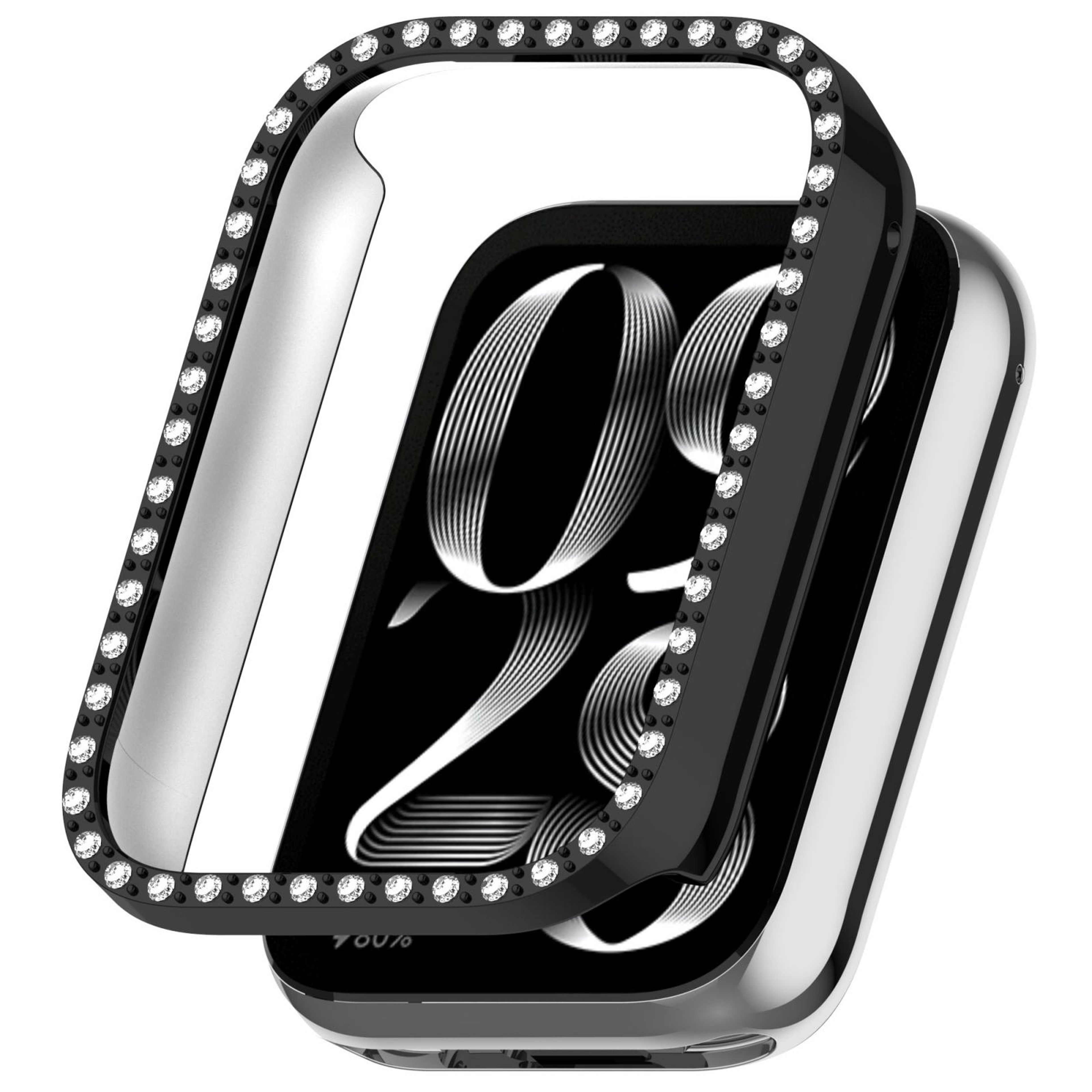 Luxury Diamond Xiaomi Smart Band 9 Pro Case Lightweight PC Watch Protective Cover 7