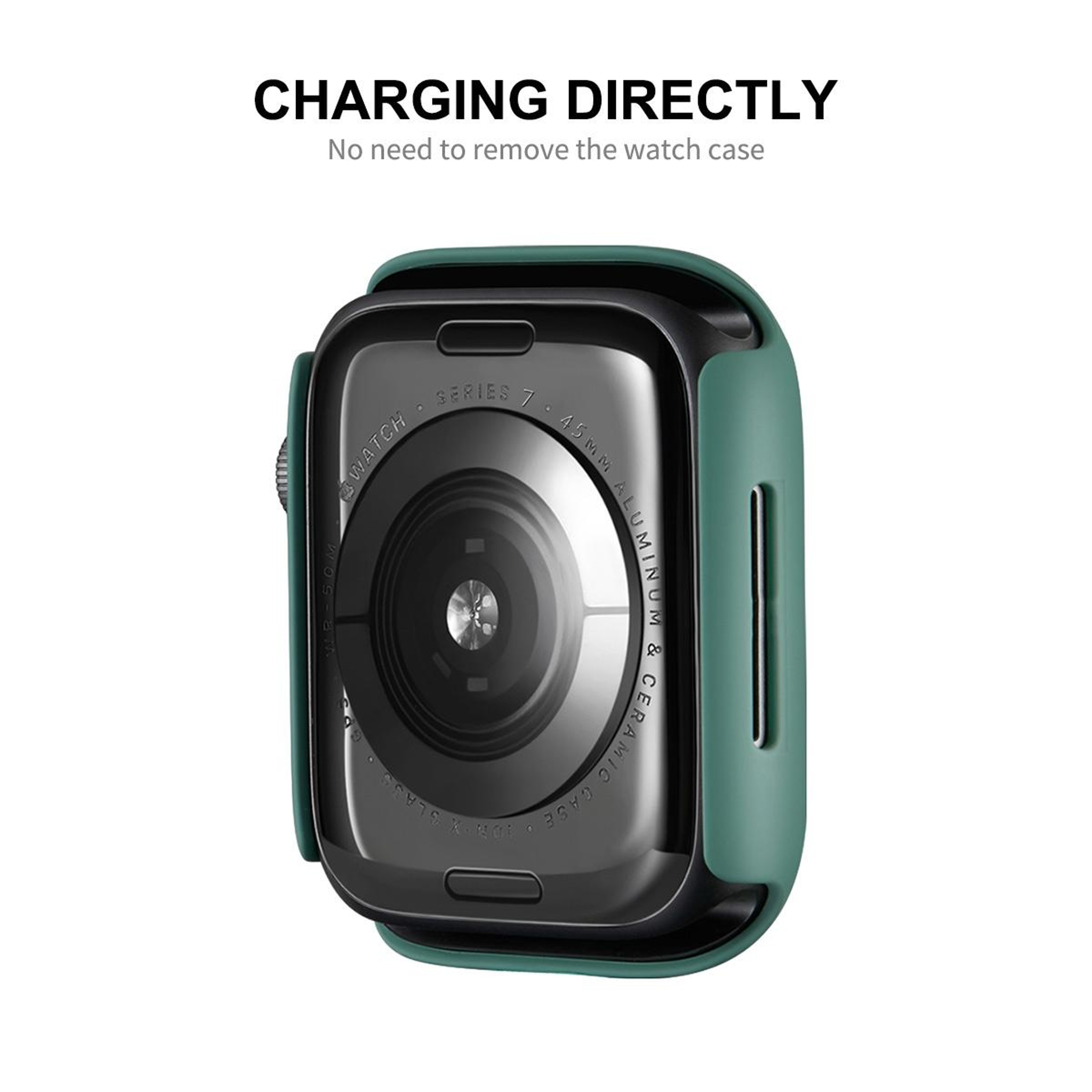 ENKAY Hat Prince Apple Watch Screen Protector with PC Case Full Coverage for Series 9 8 7 41mm – view 2