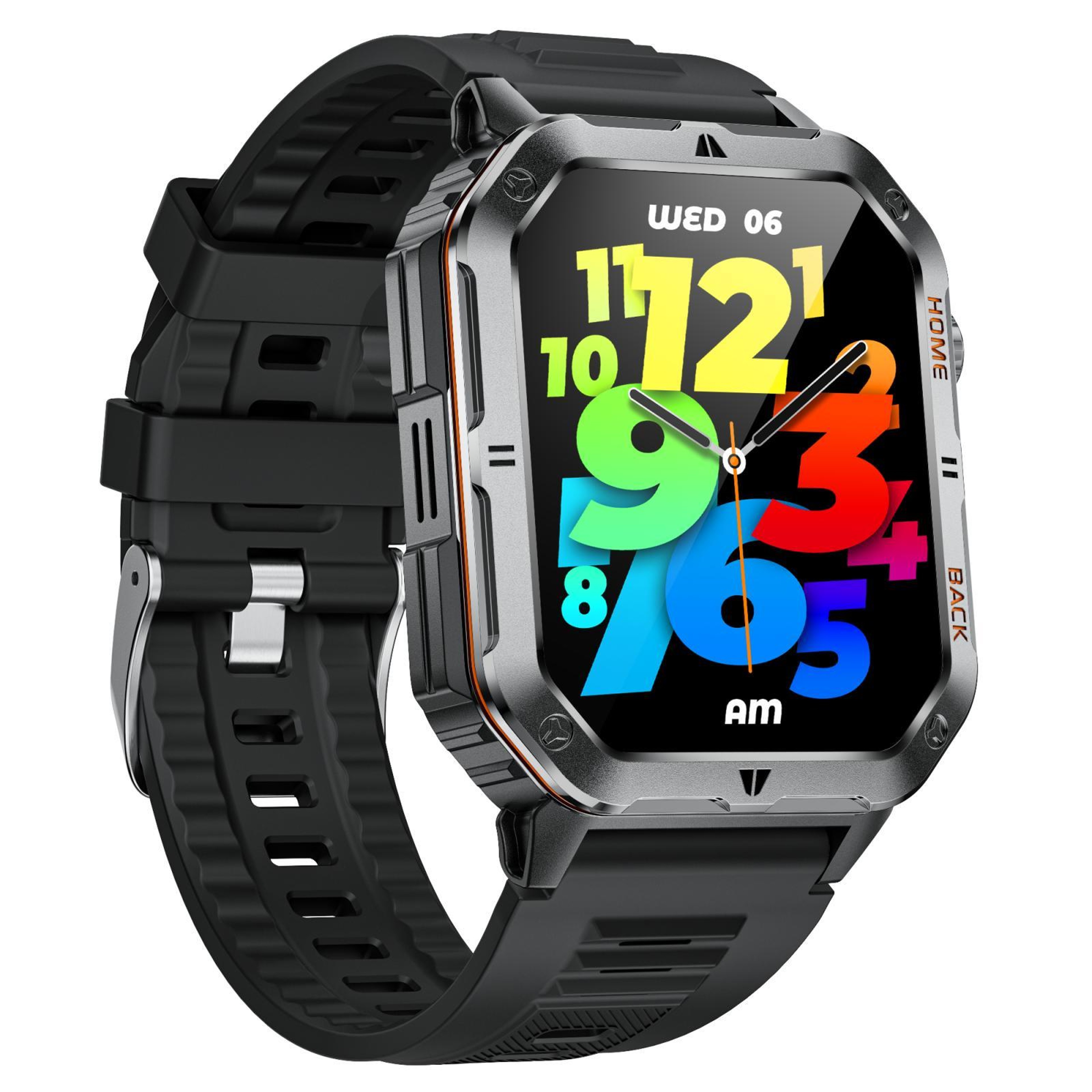 MT62 Outdoor Smart Watch 201 Inch IPS Display 1000mAh Battery Bluetooth Fitness Watch With Flashlig 9