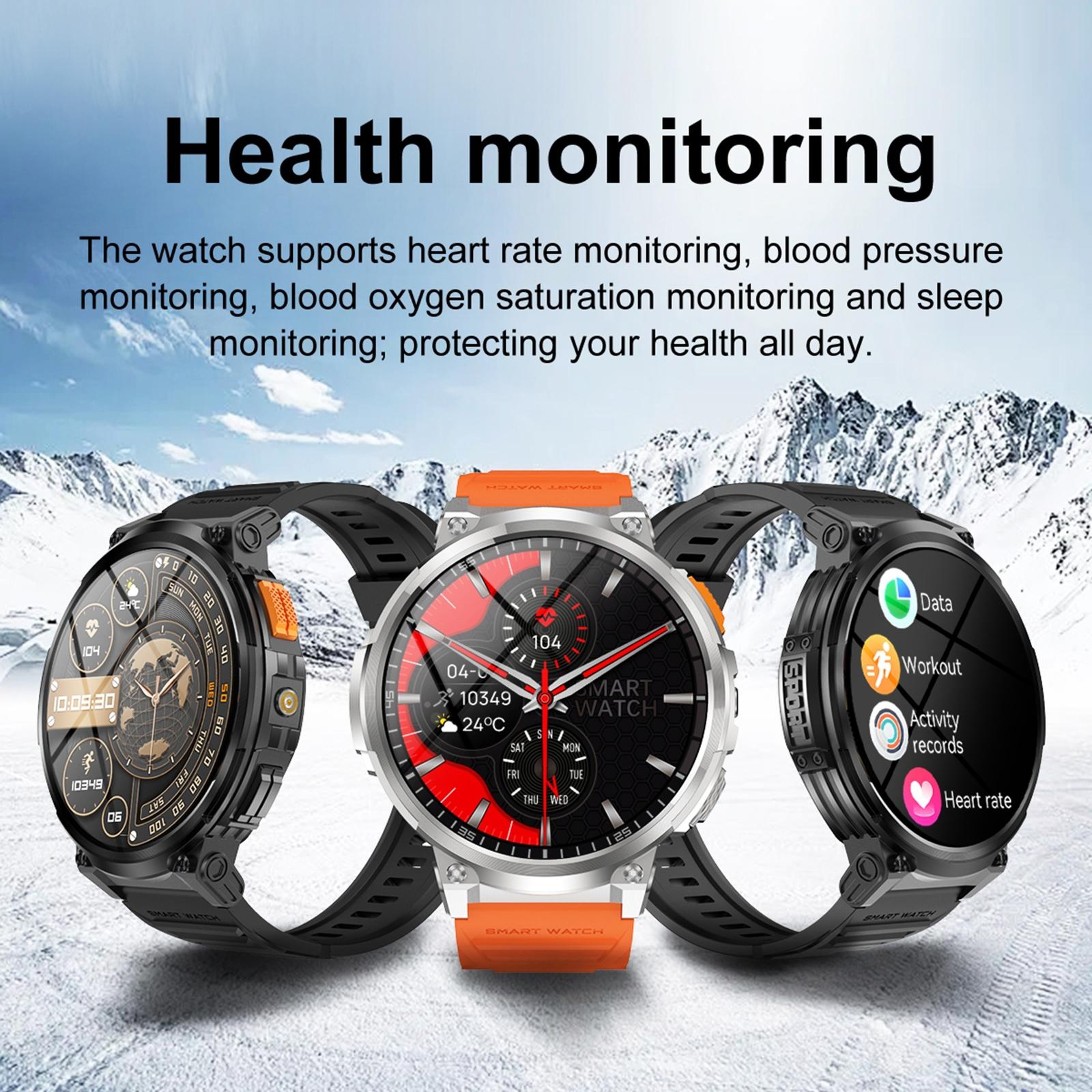 LEMFO K66 Bluetooth Calling Smartwatch With 185 Inch HD Display Heart Rate  Blood Oxygen Monitor 3