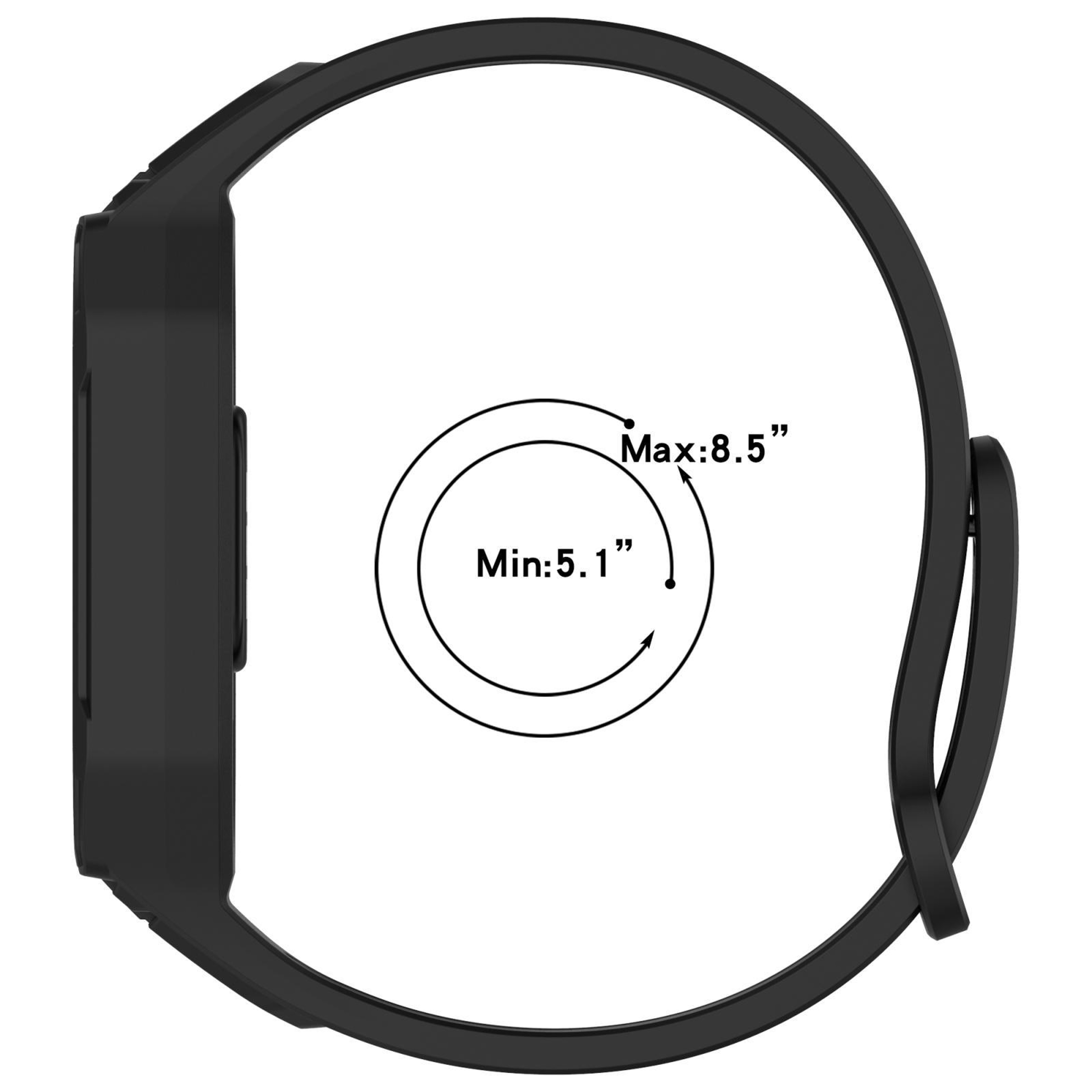 Xiaomi Smart Band 9 8 7 6 5 Silicone Watch Band Twill Integrated Protective Watch Strap 12