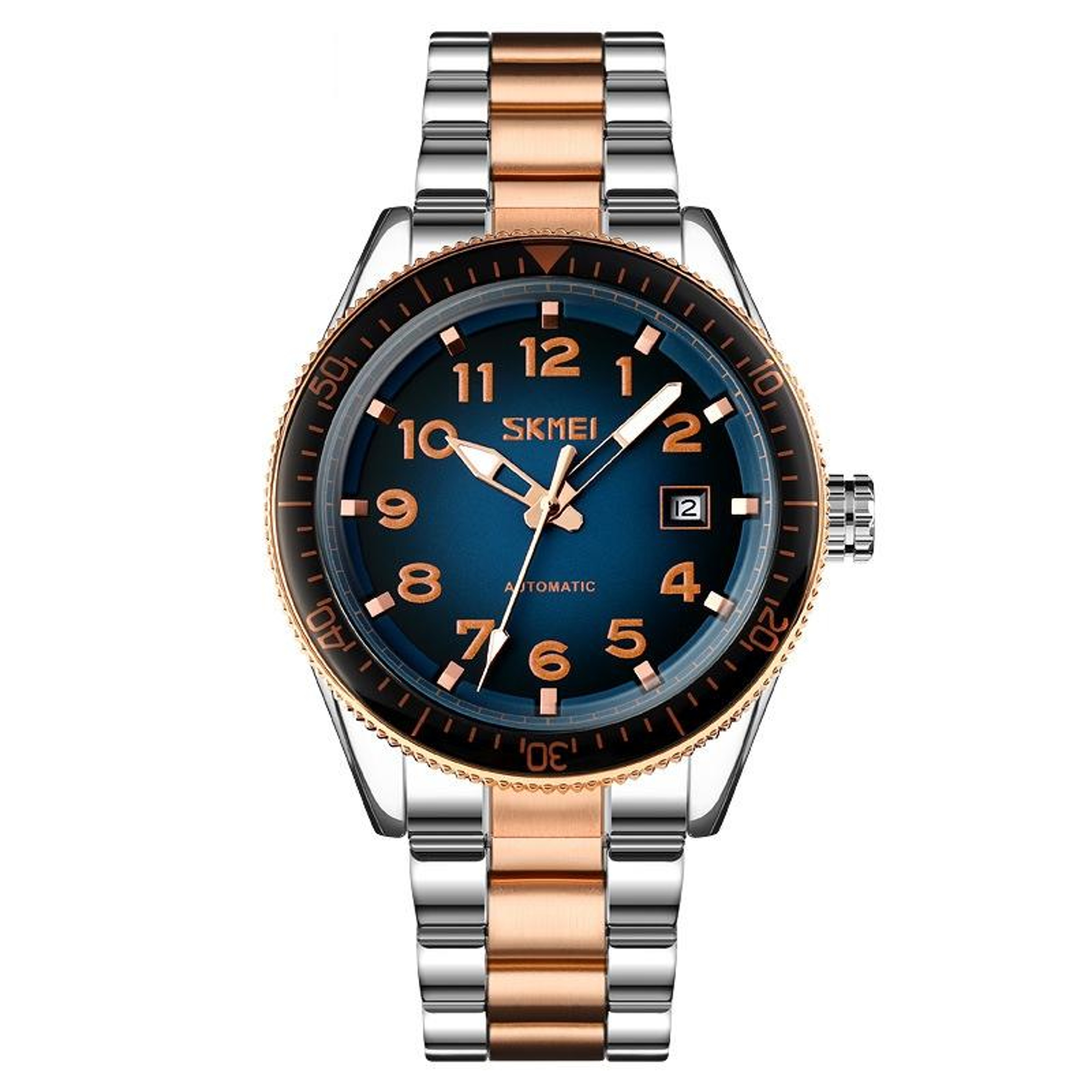 SKMEI 9232 Quartz Watch Waterproof Stainless Steel Watch With Date Display 9