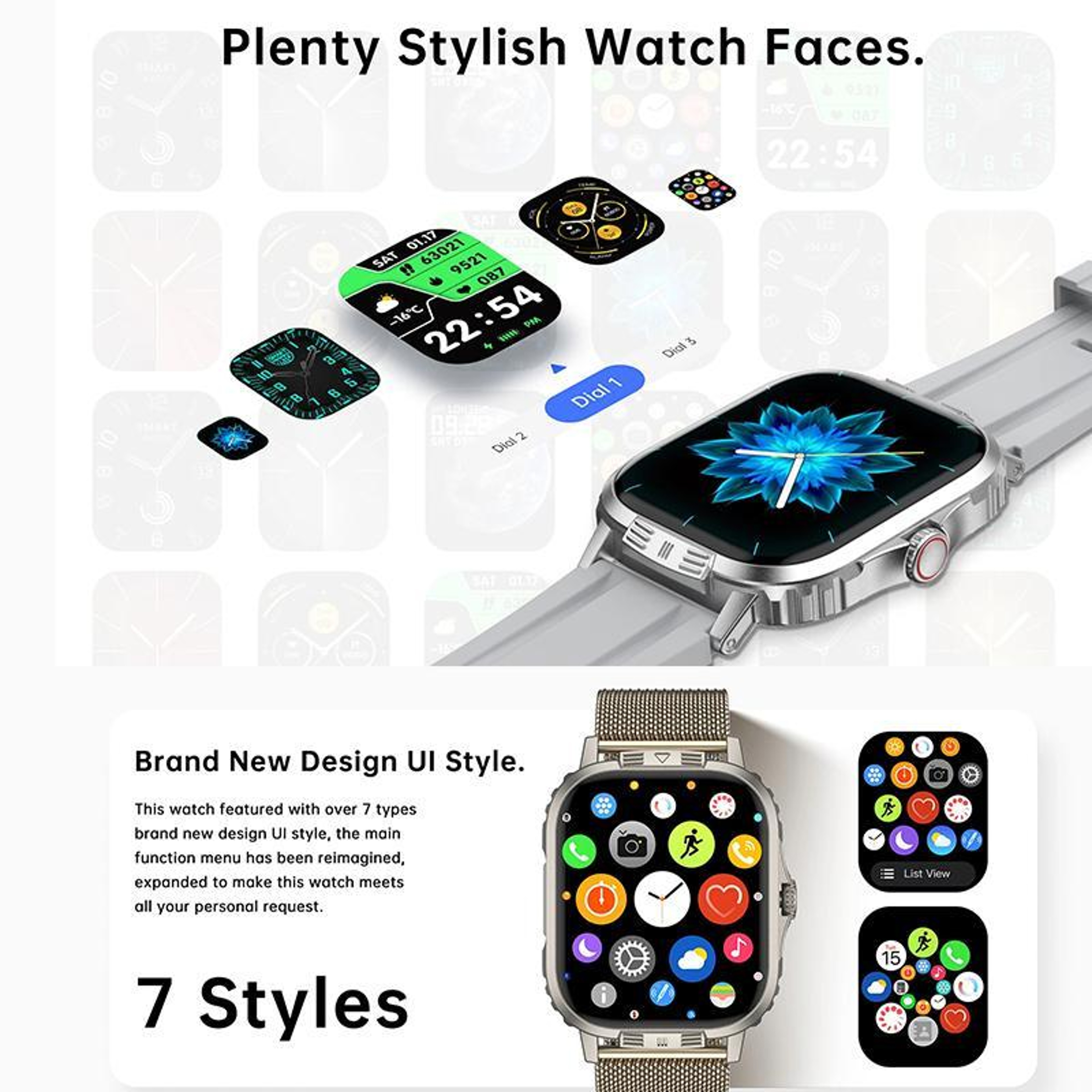 C29 Pro Bluetooth Smart Watch 219 Inch HD Fitness Tracker With Heart Rate Monitor 6