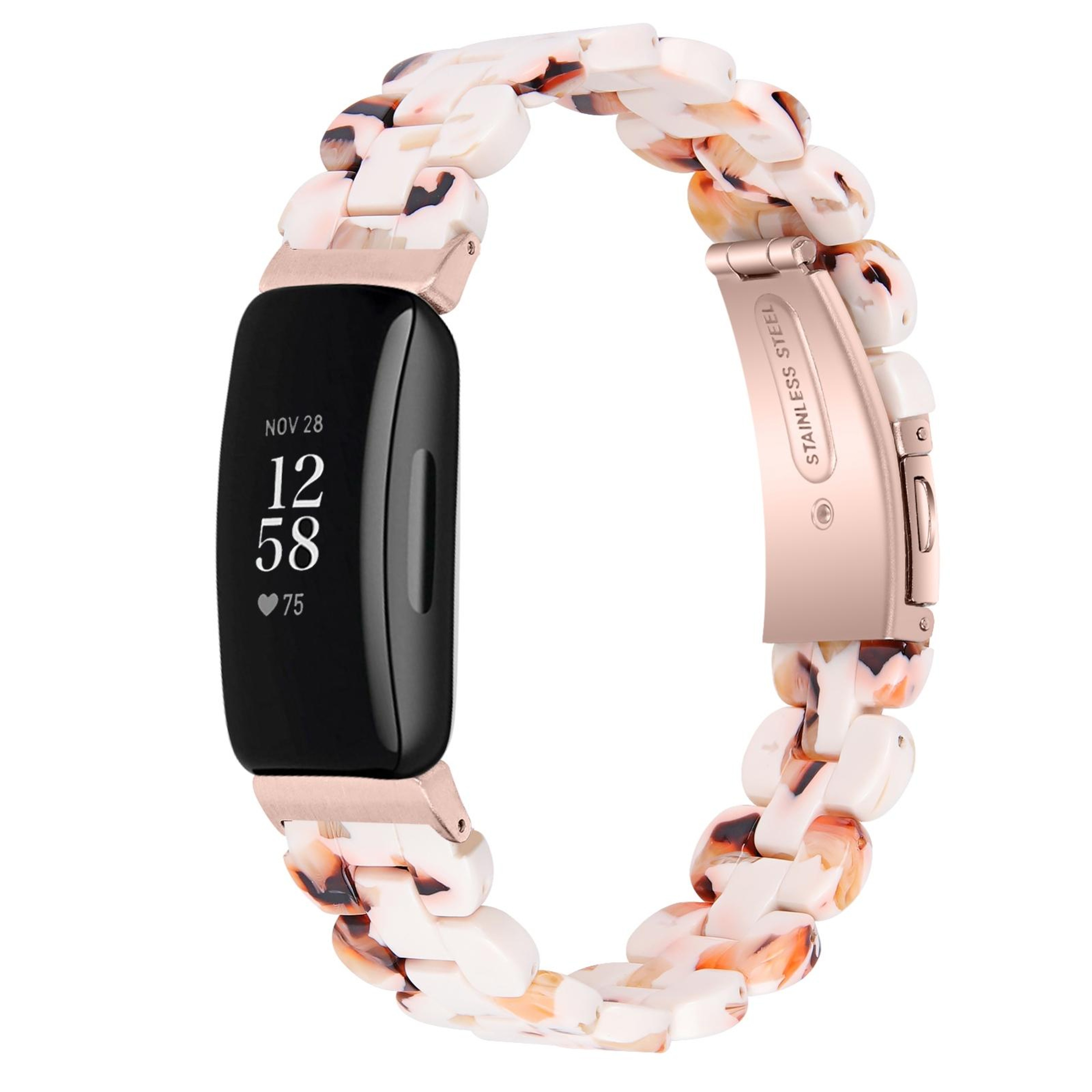 Fitbit Inspire 2 Inspire Resin Watch Band Adjustable Replacement Strap 14