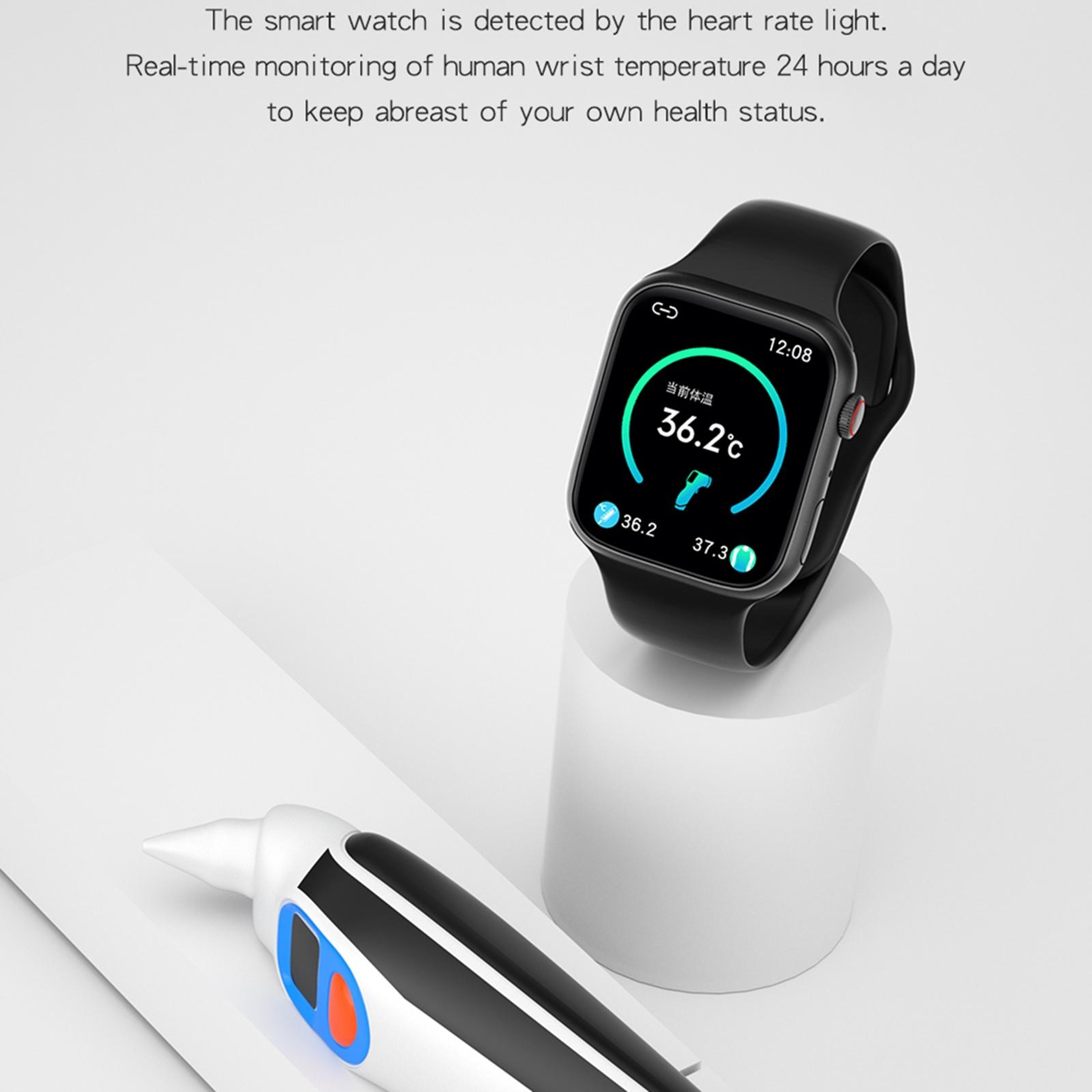 HW22 Pro Bluetooth Smart Watch With 169 Inch HD Display Wireless Charging Fitness Tracker 8