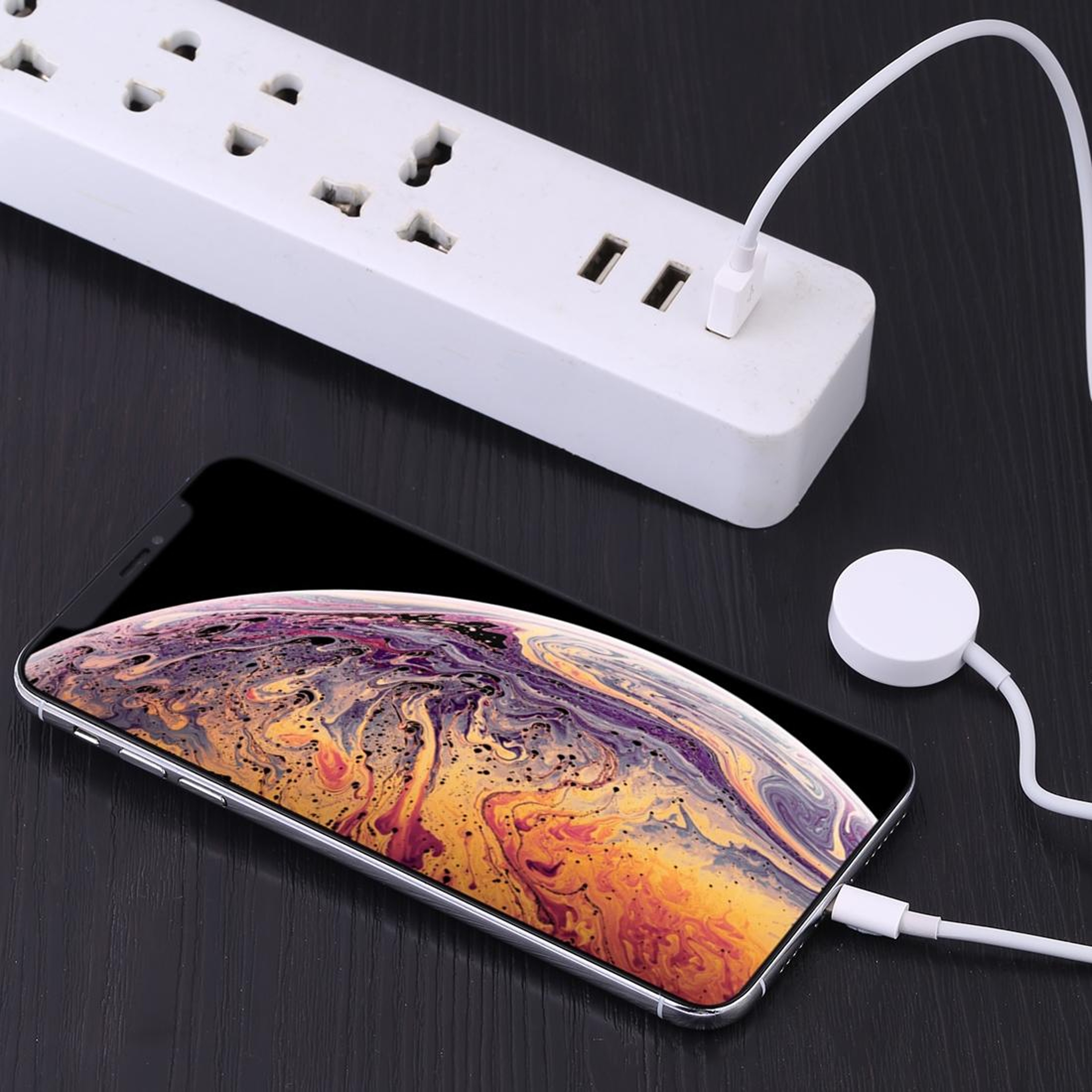 2 In 1 Apple Watch Charger And IPhone Charging Cable 8 Pin Magnetic Fast Charging Cable 1