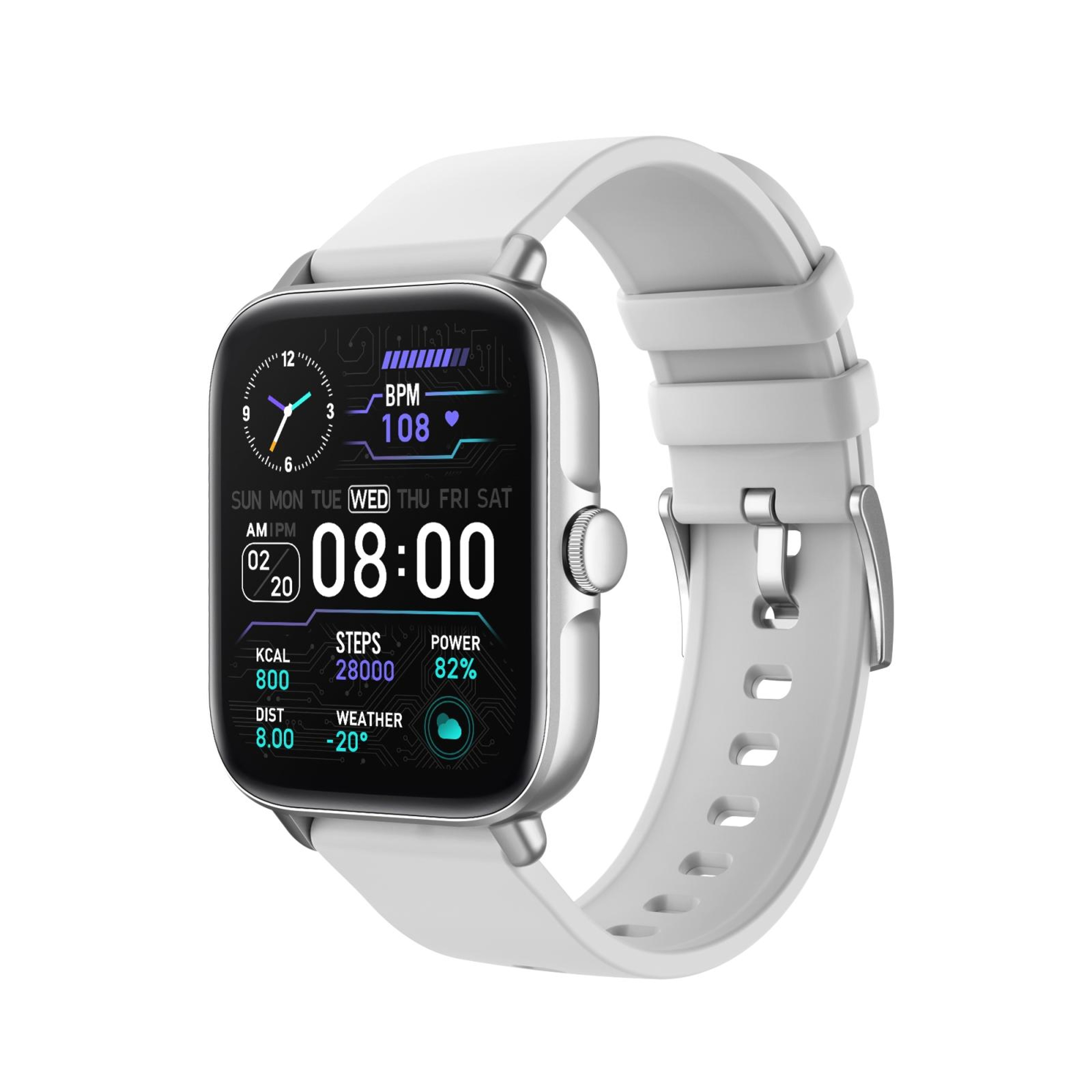 Y22 Bluetooth Smart Watch 17 Inch HD Fitness Tracker Watch With IP67 Waterproof 0