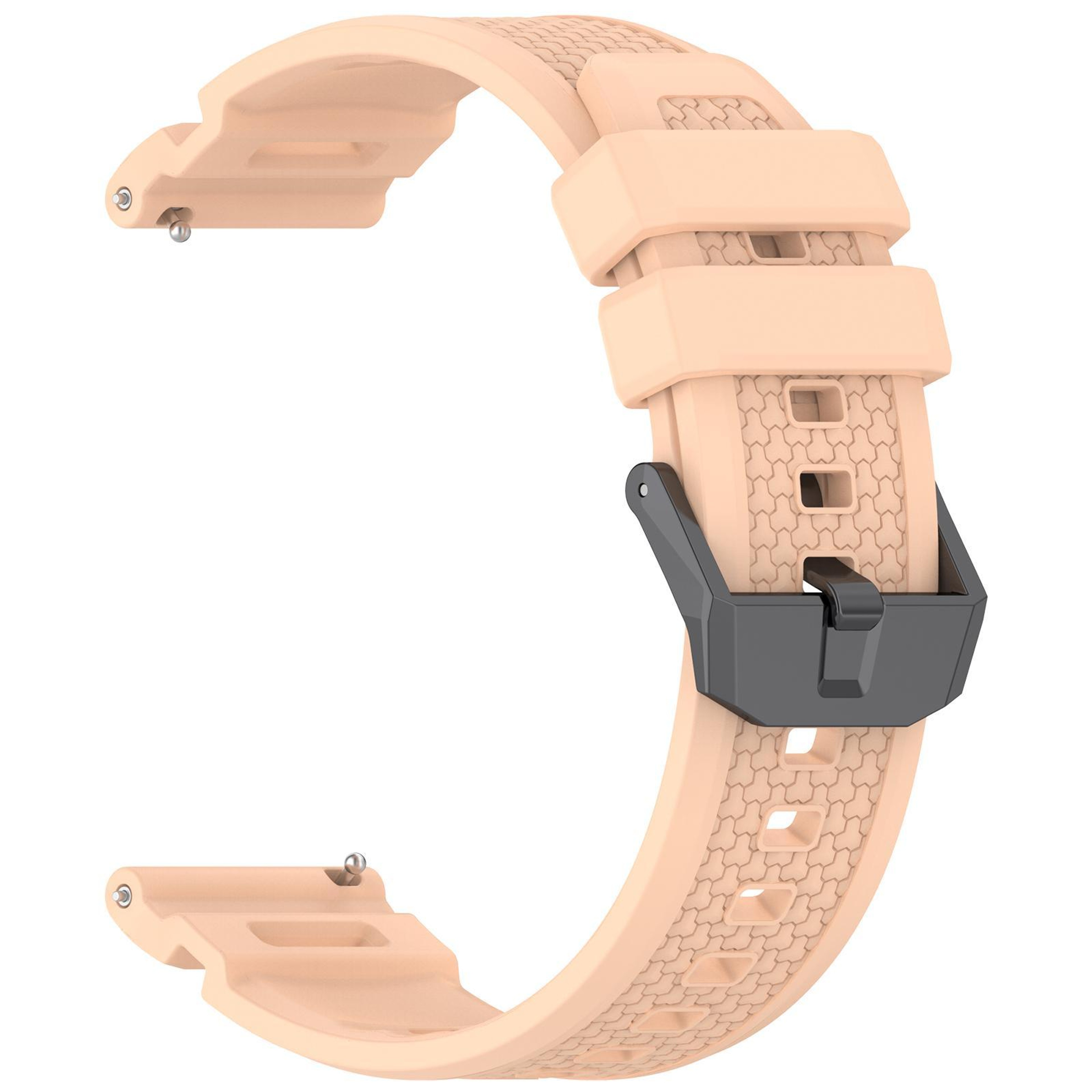 TicWatch Atlas Pro 5 Enduro Silicone Watch Band With Black Steel Buckle Adjustable Replacement Stra 3