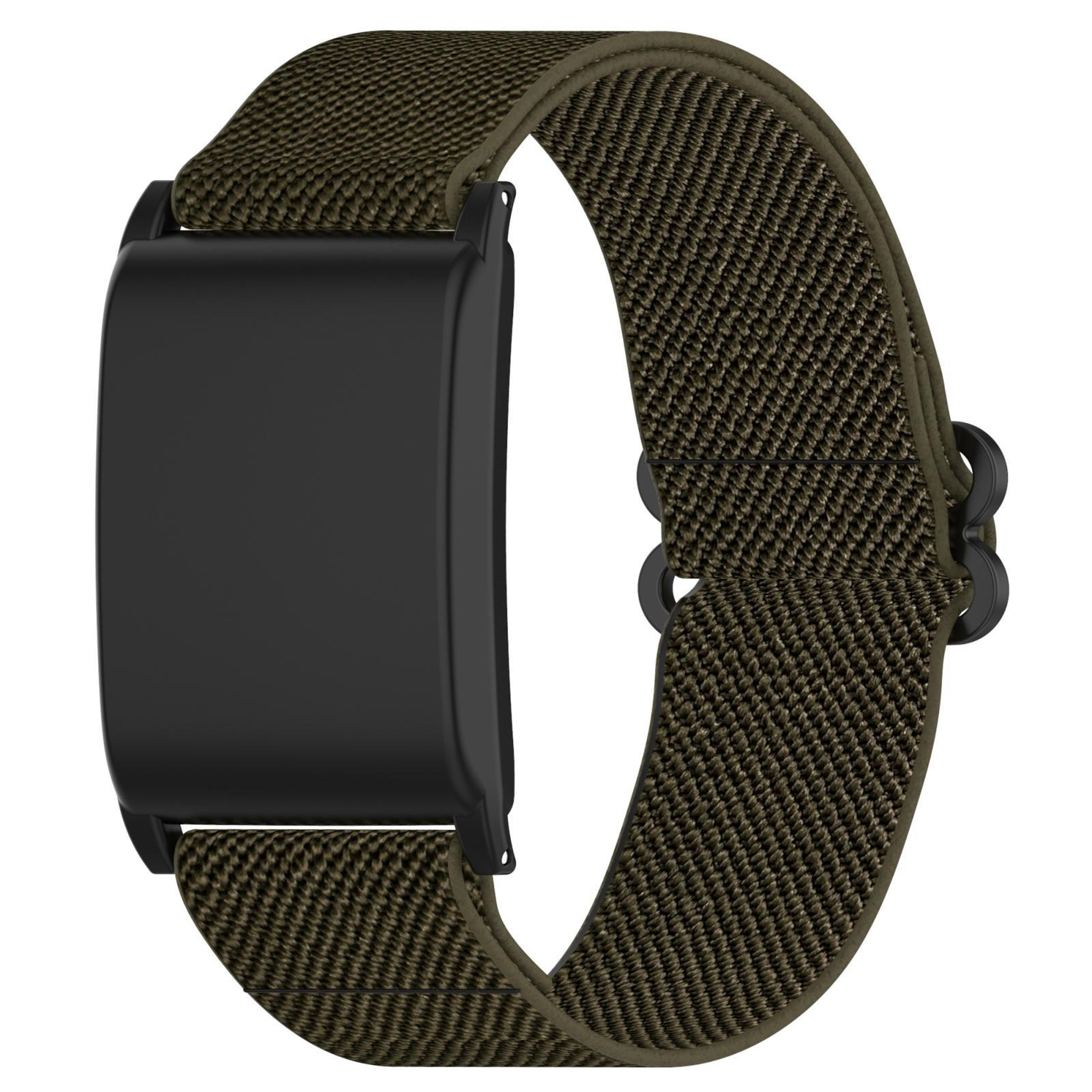 WHOOP 5.0 4.0 Nylon Watch Band Elastic Braided Replacement Strap with Slide Buckle – view 11