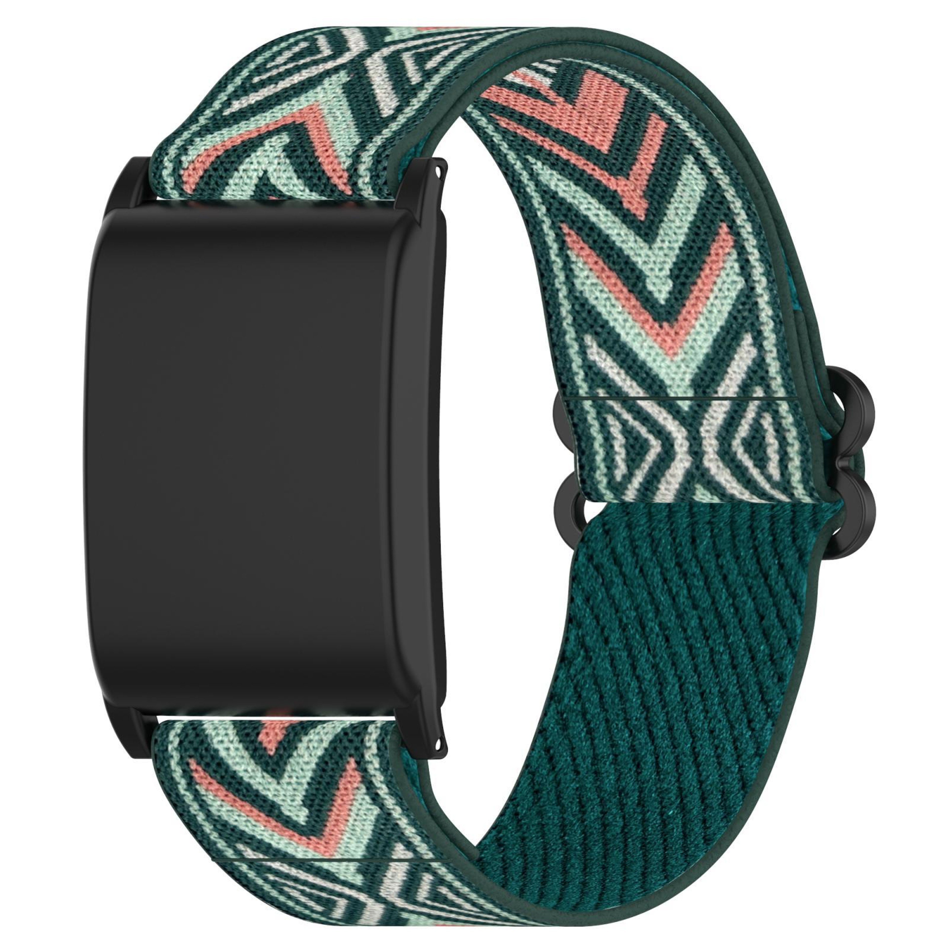 WHOOP 5.0 4.0 Nylon Watch Band Elastic Braided Replacement Strap with Slide Buckle – view 14