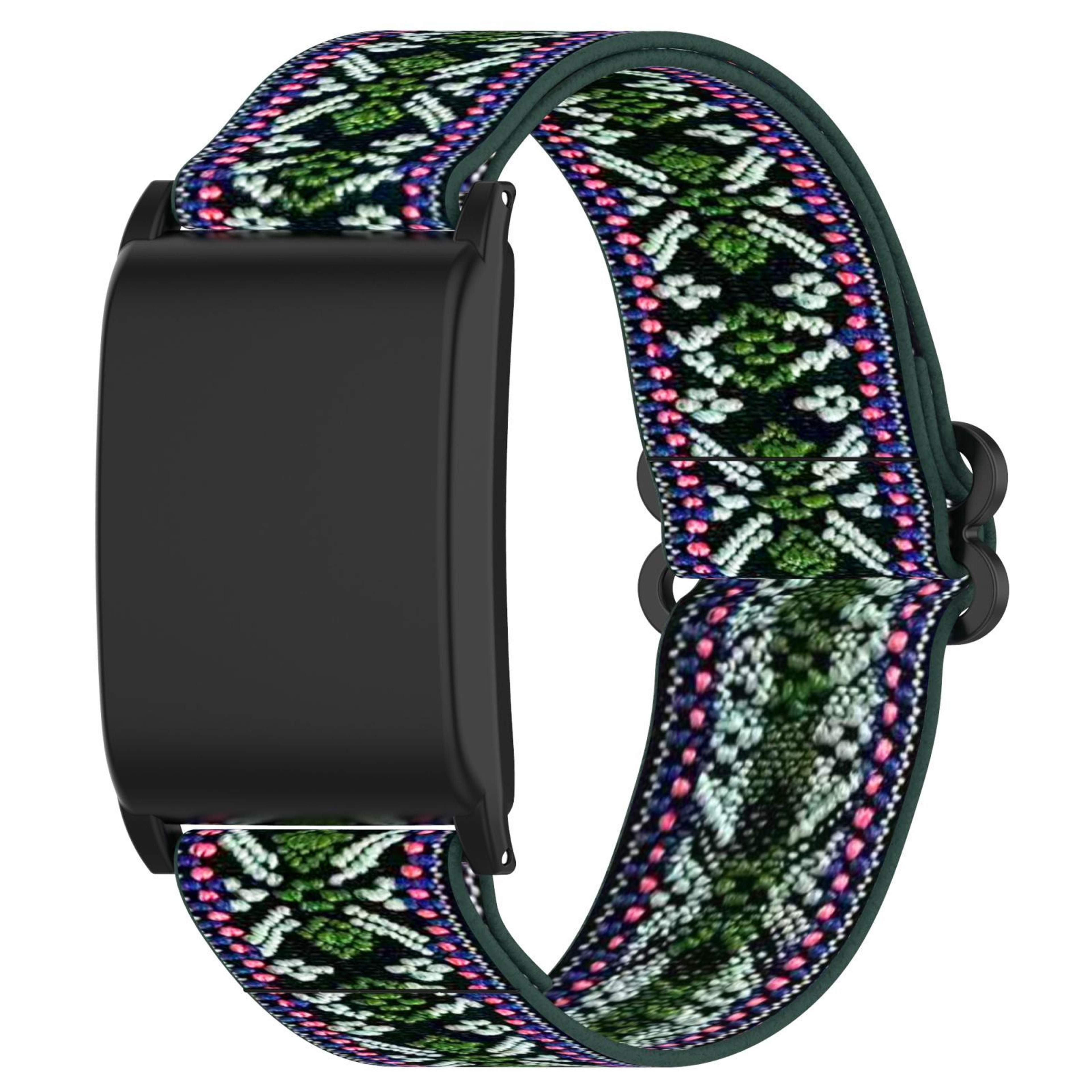 WHOOP 5.0 4.0 Nylon Watch Band Elastic Braided Replacement Strap with Slide Buckle – view 17