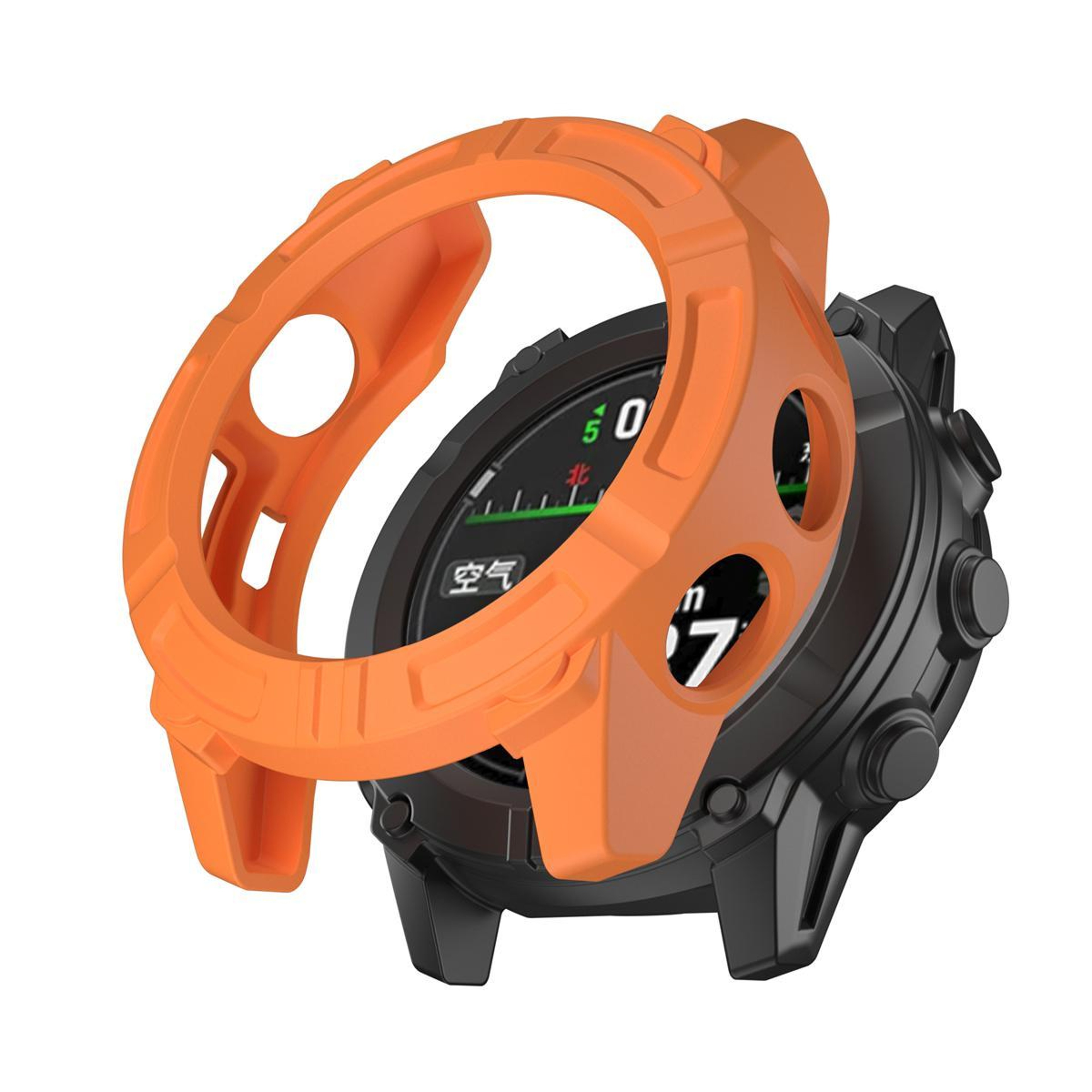 Garmin Descent G2 TPU Watch Case Half Coverage Protective Watch Cover Lightweight Armor Guard – view 7