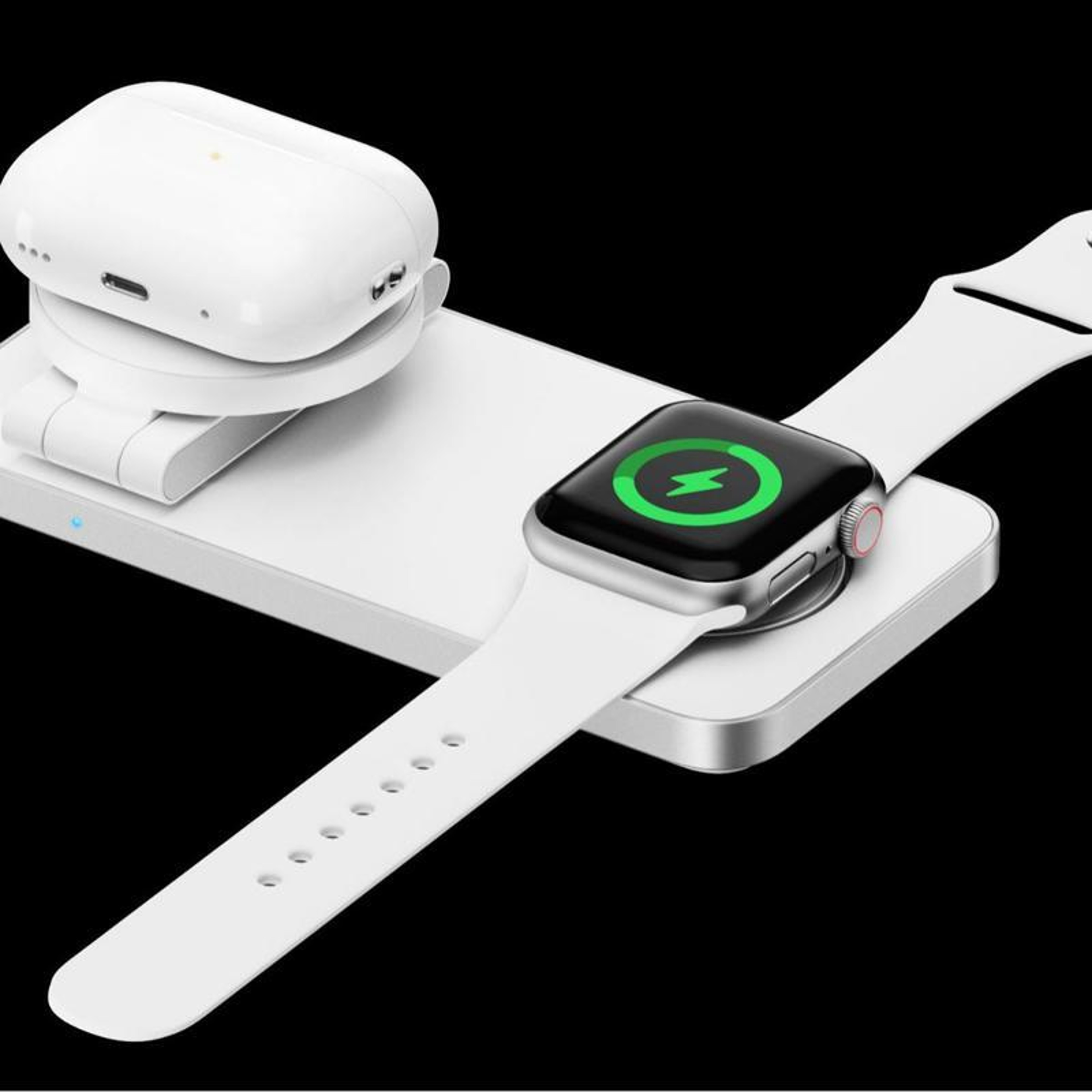 T8 3 In 1 Wireless Charger Foldable Magnetic Charging Station For IPhone Apple Watch AirPods 3
