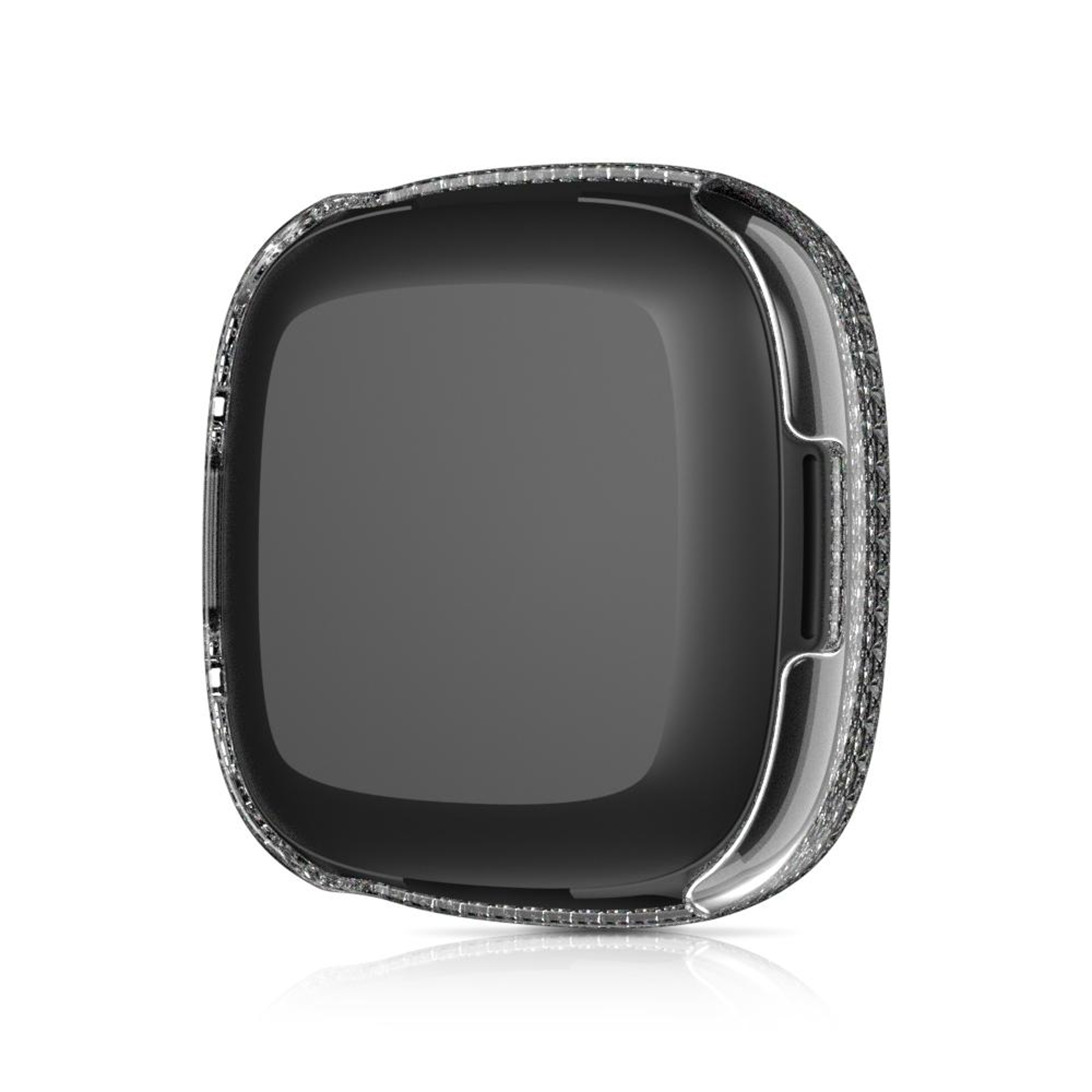 Fitbit Versa 4 Diamond Watch Case Electroplated Rhinestone Protective Cover – view 3