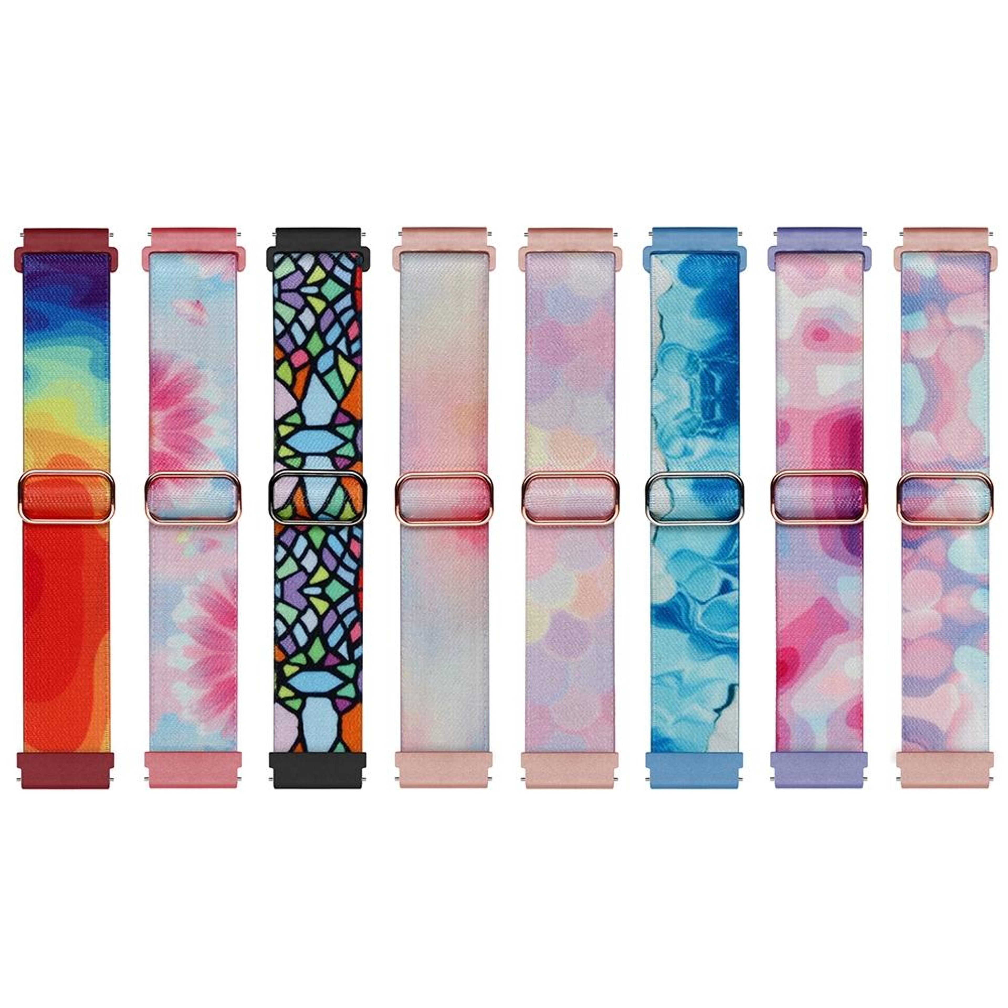 Colorful Nylon Watch Band For Coros Apex Pro And Apex 46mm Breathable Woven Strap 13