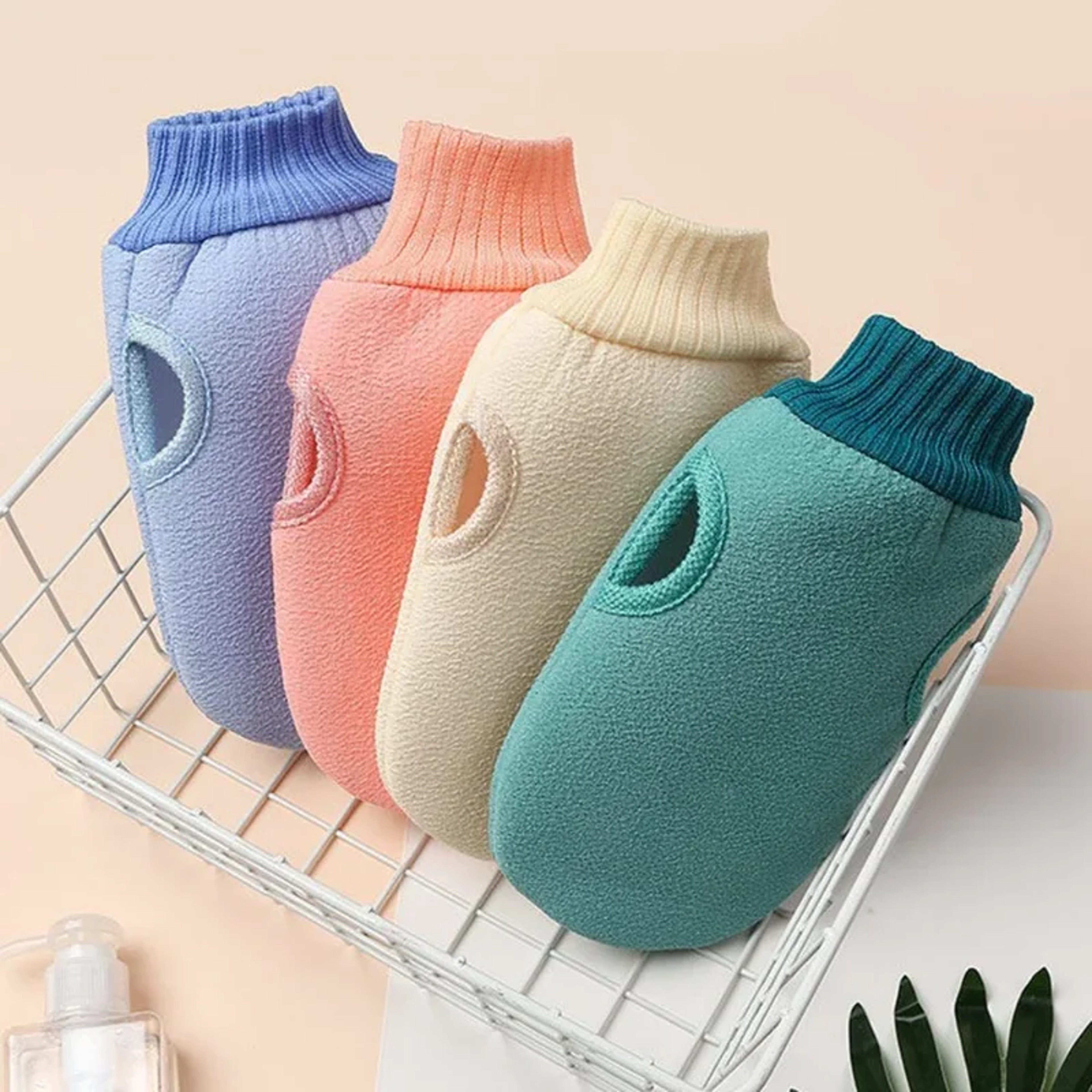 Body Cleaning Scrub Mitt for Dead Skin, SPA Shower Towel, Foam Body Massage – view 2