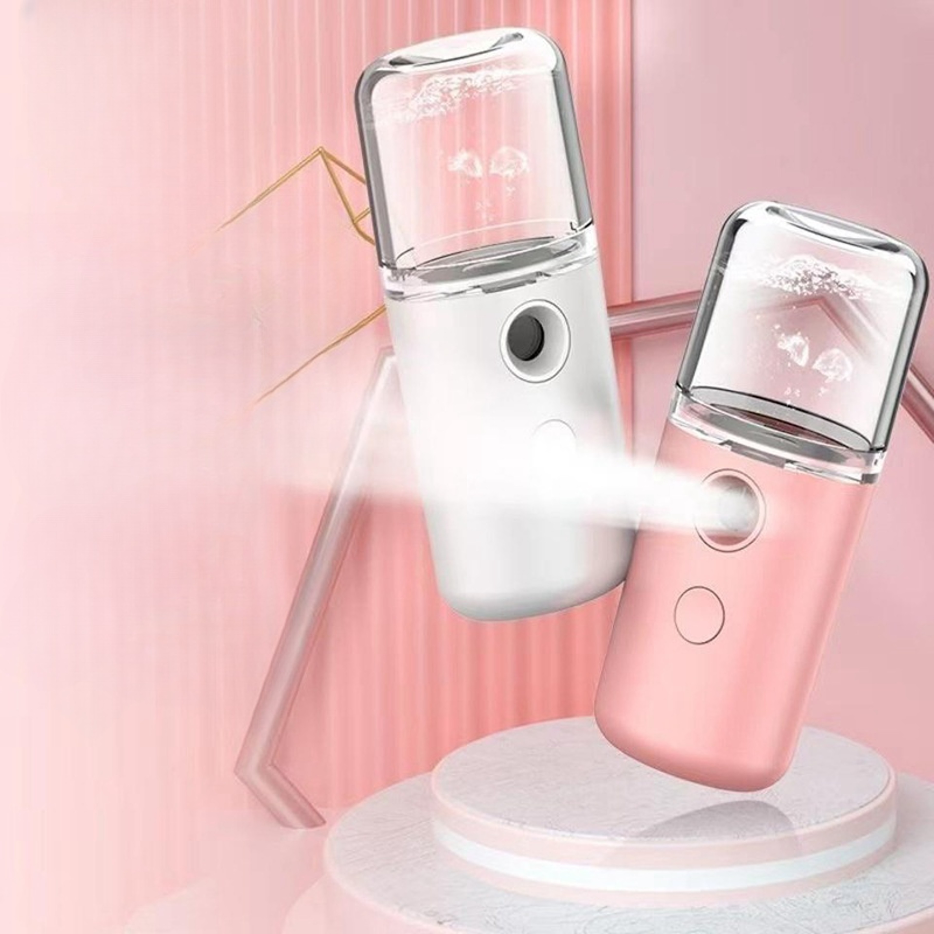 Water Replenisher Nano Spray Face Beauty Cold Spray Humidifier Portable Charging Small Humidifier H 0