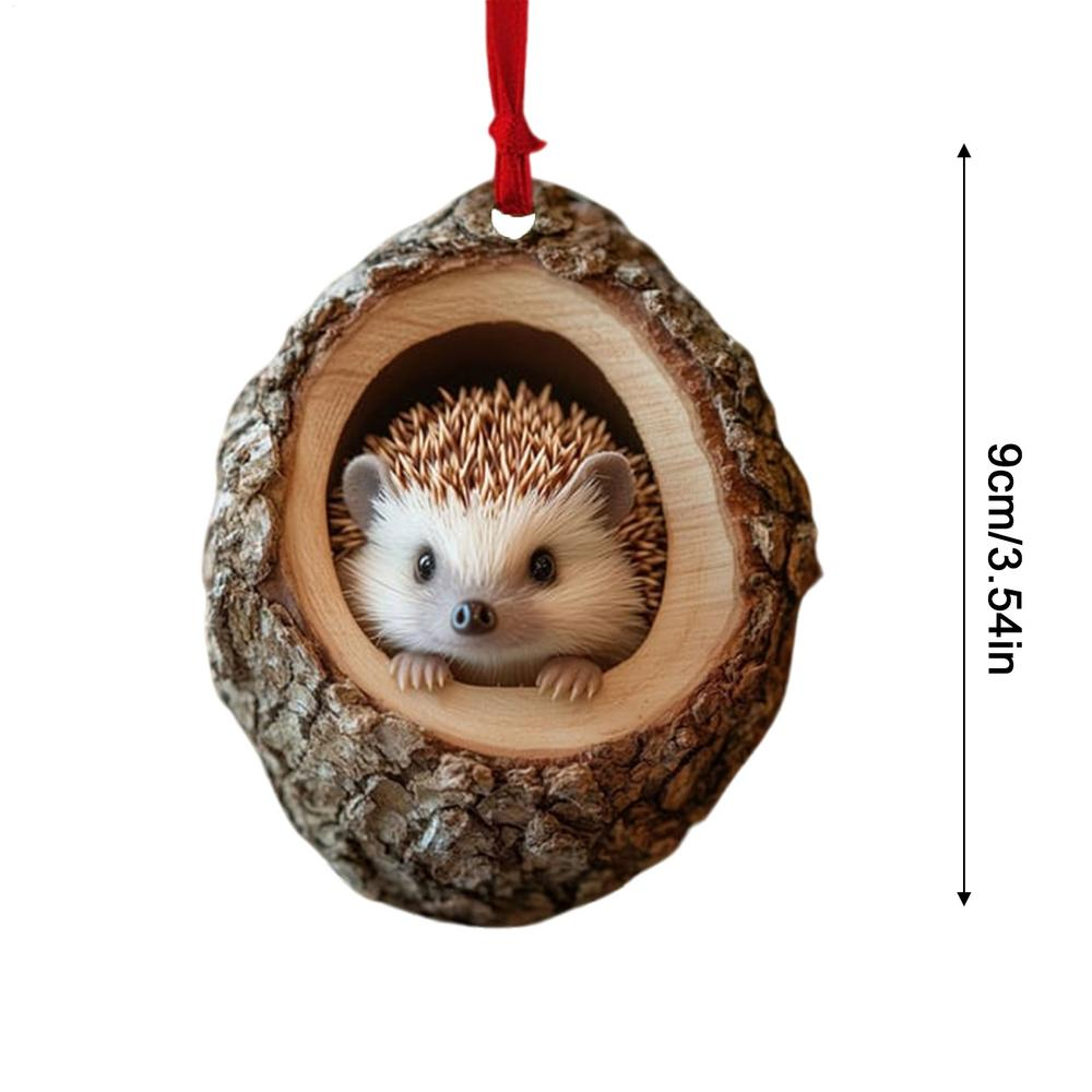 Christmas Tree Pendant Seasonal Decor Acrylic Animal Ornaments Hanging Xmas Navidad Party Supplies  8