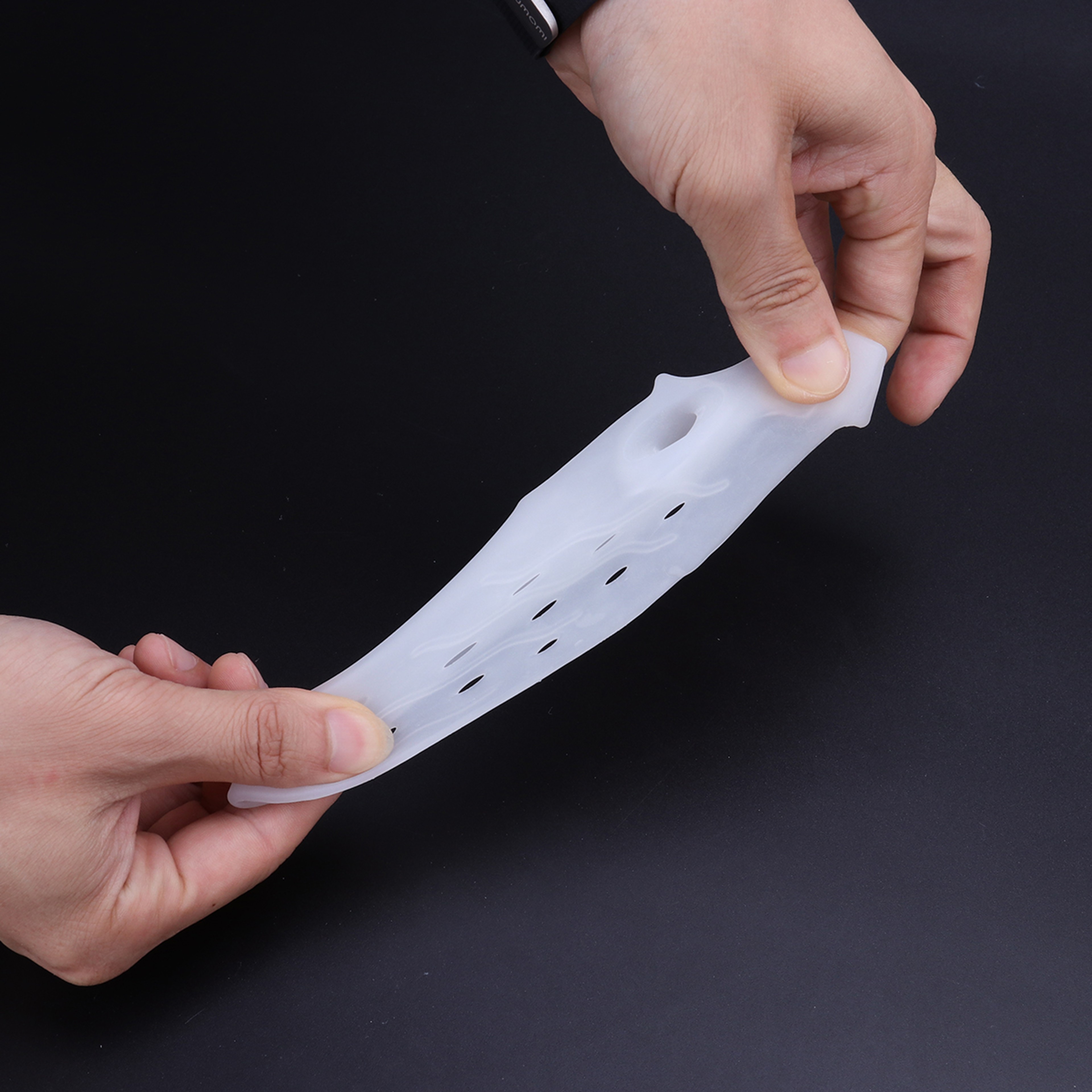Forefoot Cushion Pad Gel Toe Separator Protector Big Toe Straighter Bunion Relief 3 Toe Holes Toe S 2