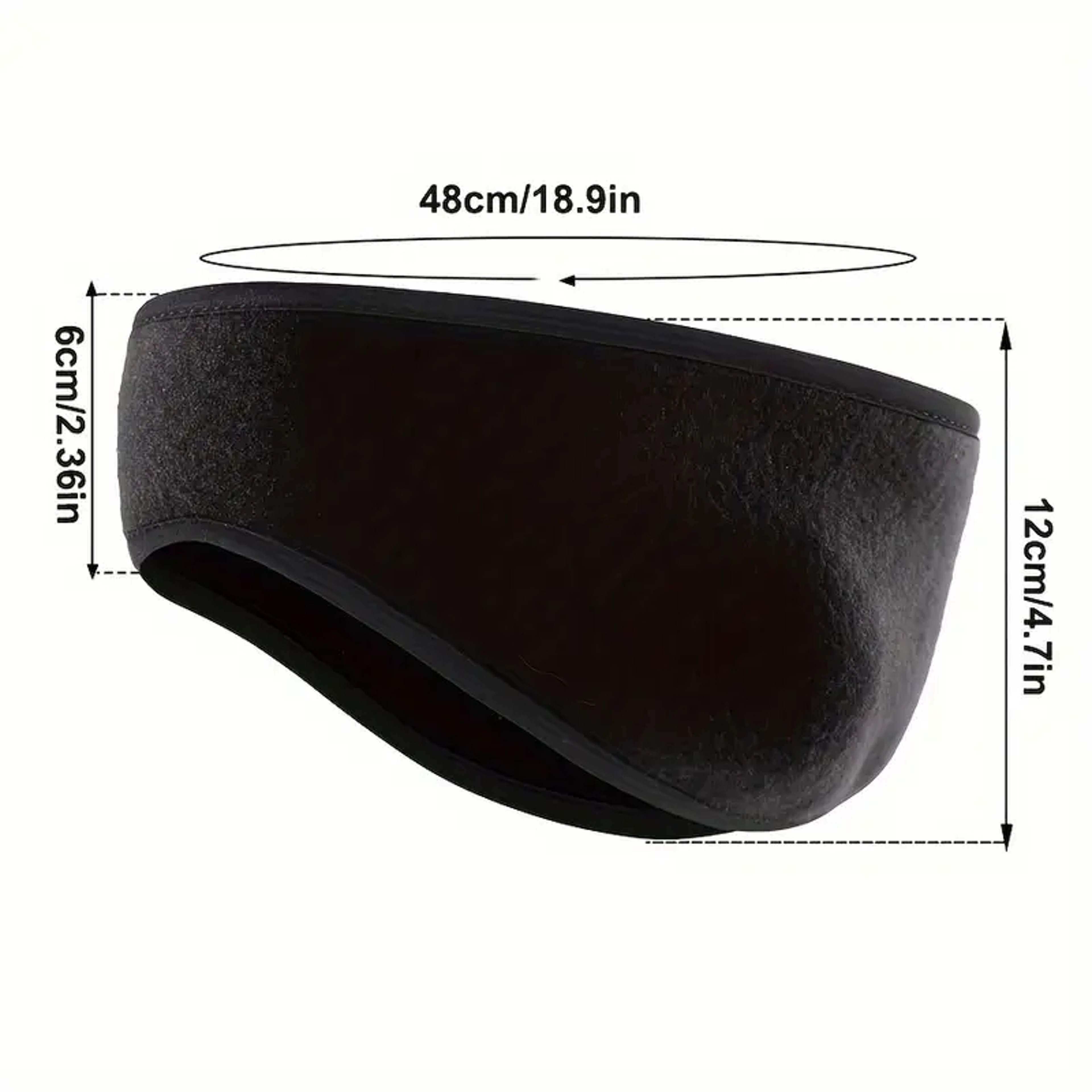 Soft Windproof Ear Warmer Warm Fleece Earmuffs Headband Unisex Outdoor Sports Headbands Ideal For S 3