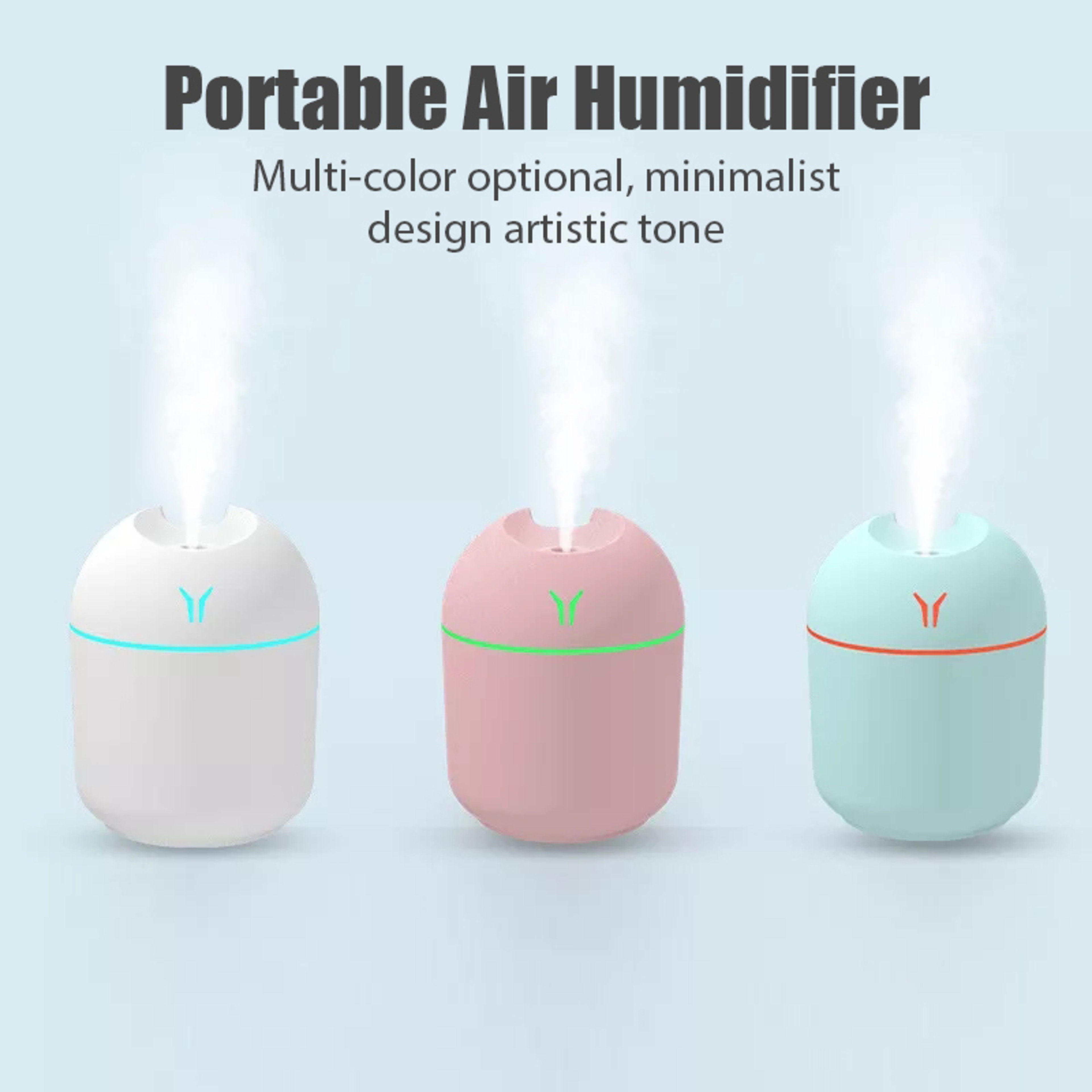 USB Essential Oil Atomizer, Mini Aroma Oil Diffuser, Electric Air Humidifier With LED Night Lamp For Home Car – view 3