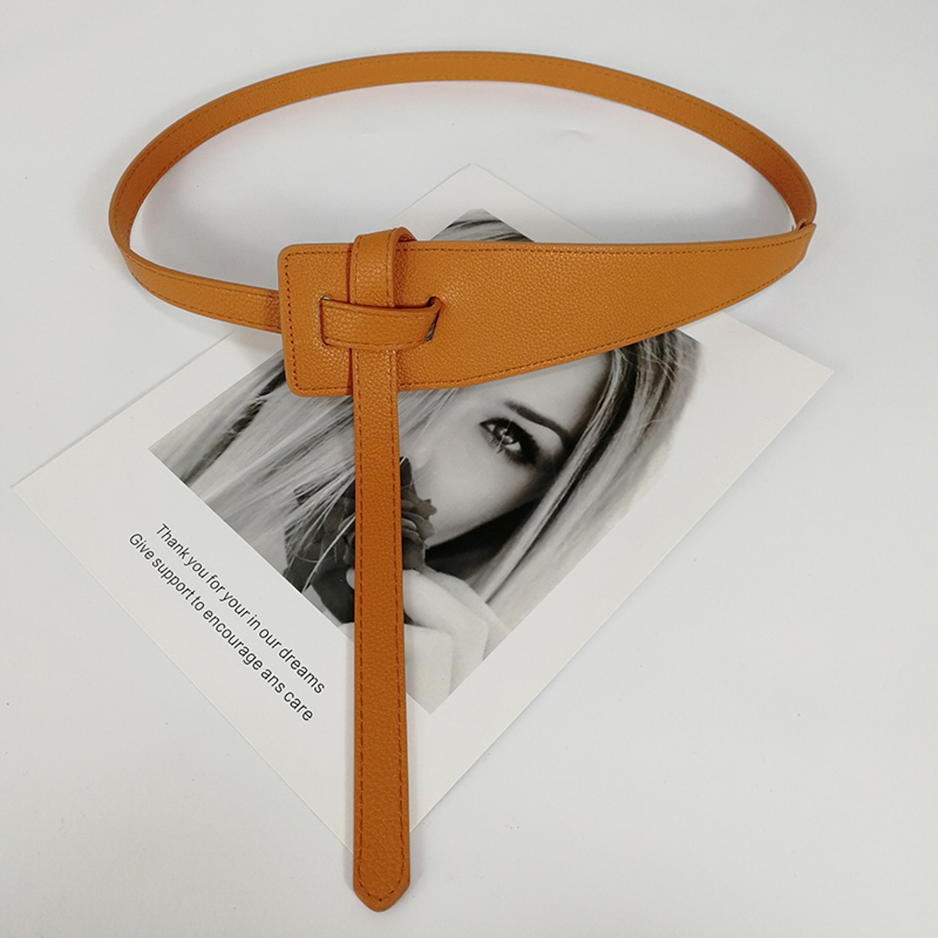 Knot Soft Pu Leather, Designer Belts For Women High Quality, Female Waist Wide Coat Corset Belt – view 7