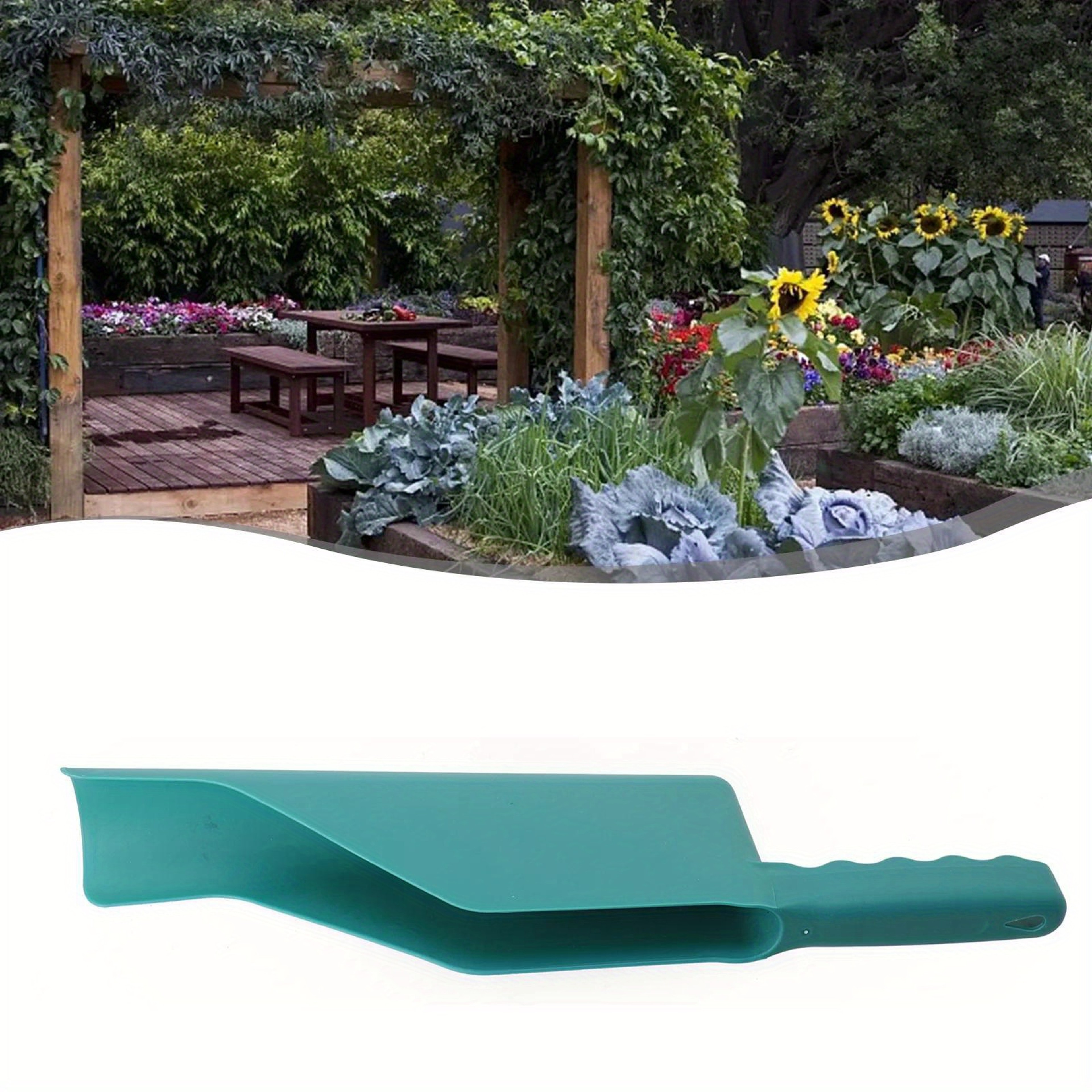 Flex Fit Dirt Debris Remove Gutter Getter Scoop, Multi Use Roof Tool, Eaves Garden Leaf Gutter Spoon Shovel Supplies – view 5