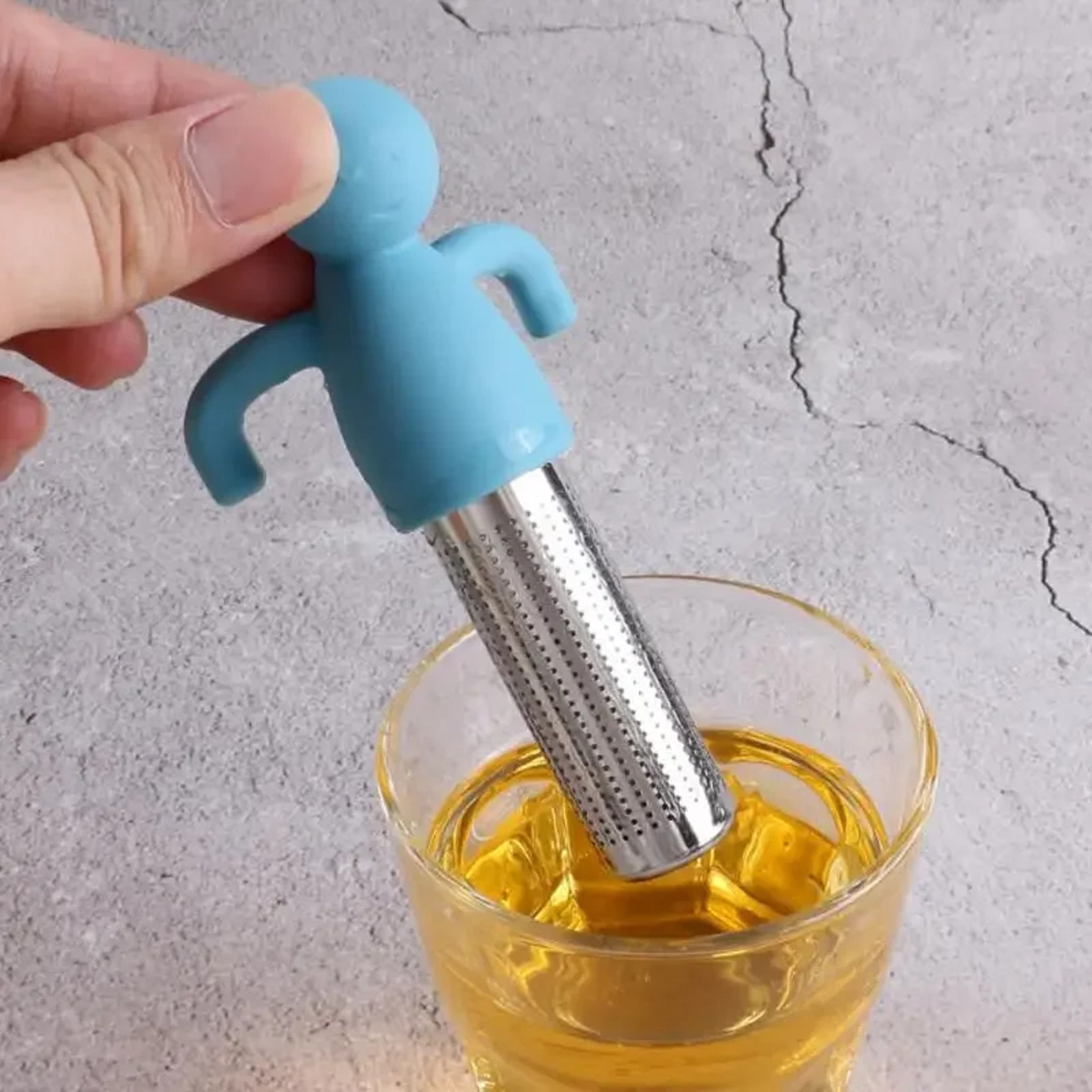 Reusable Metal Tea Infuser, Stainless Steel Kitchen Accessory for Dining, Bar, and Garden Use – view 4