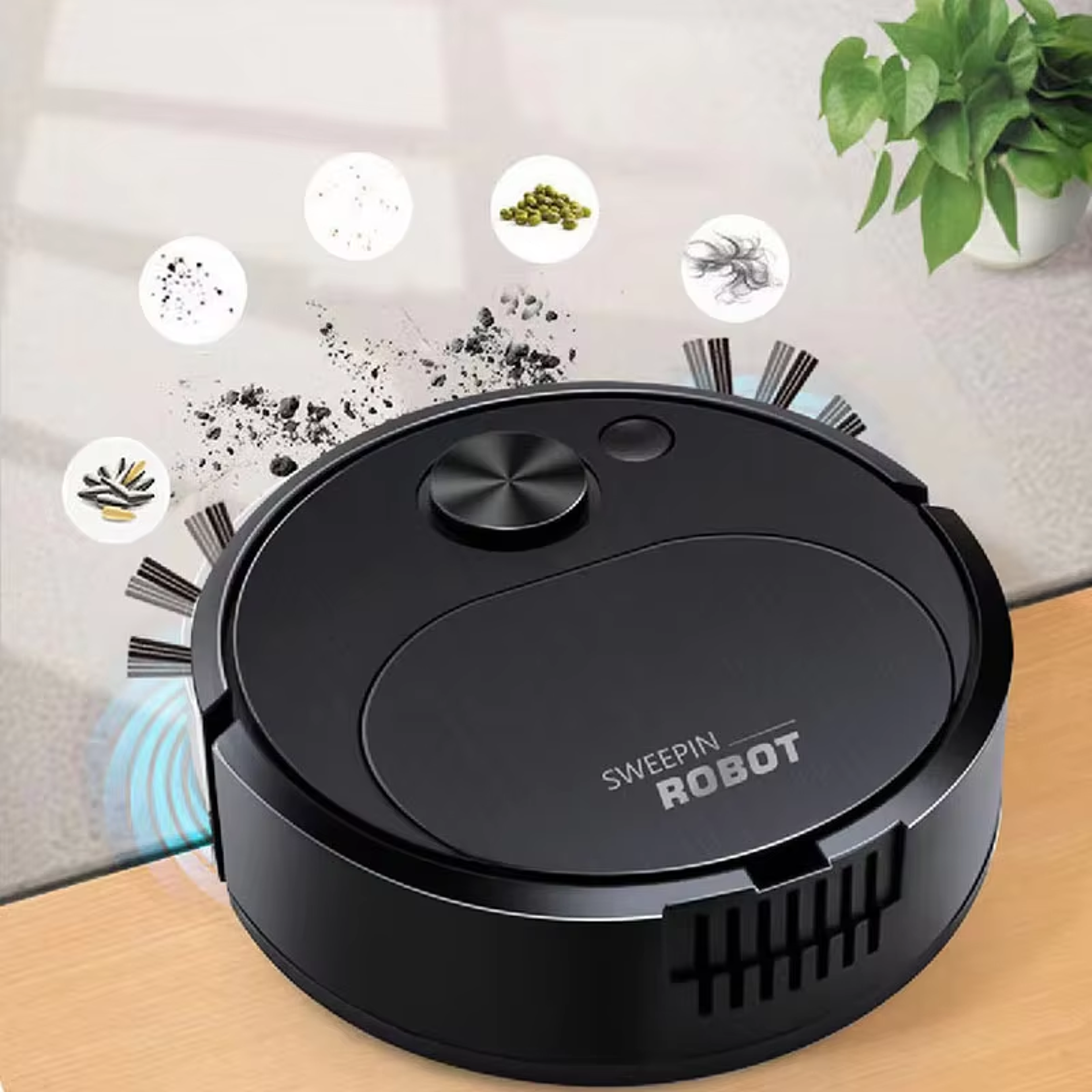 Smart Wireless Dragging Cleaning New USB Sweeping Robot Vacuum Mopping For Office And Home Floors 1