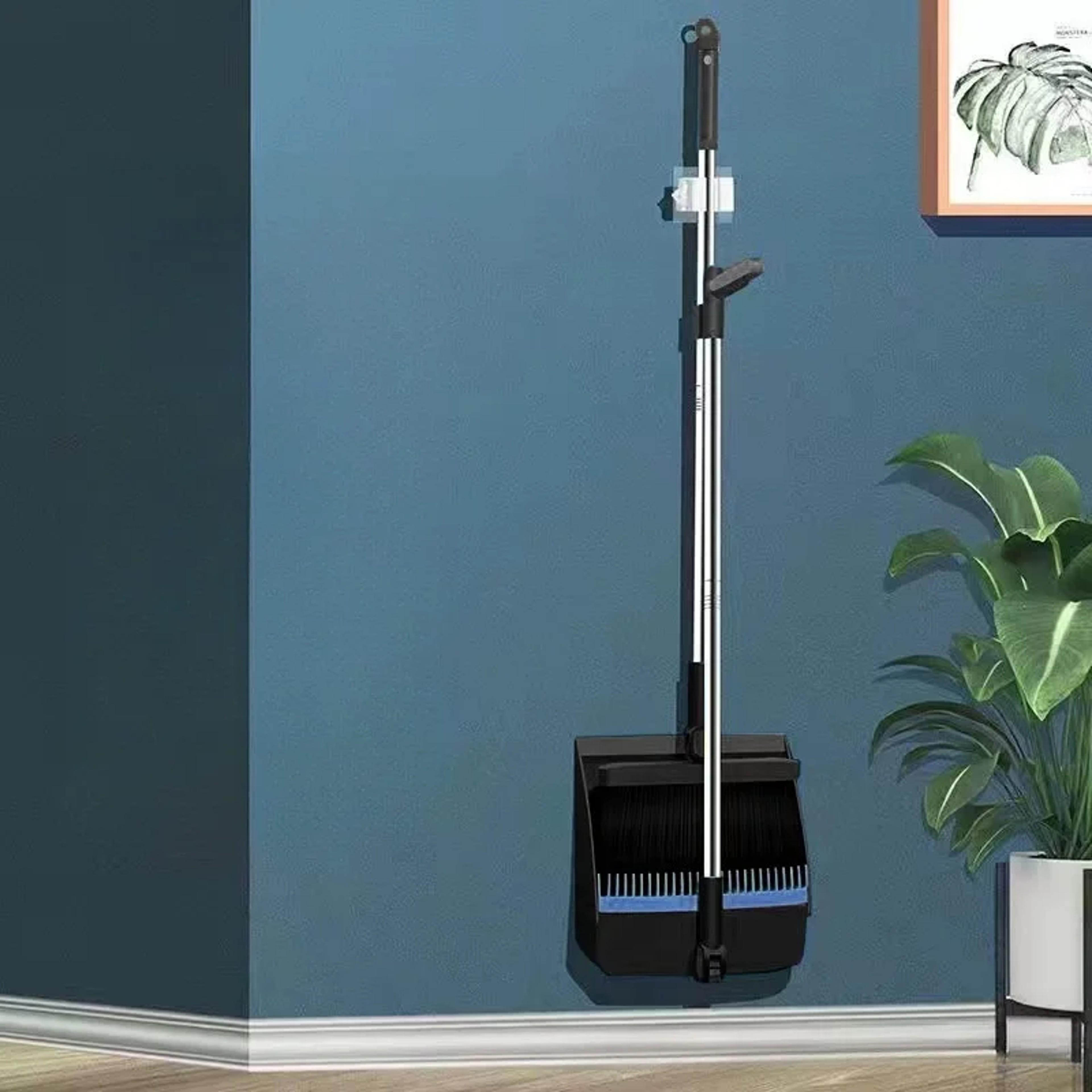 Individual Sweep Broom Household Broom Set Brush Head Sweeping Dustpan Foldable Garbage Shovel 3