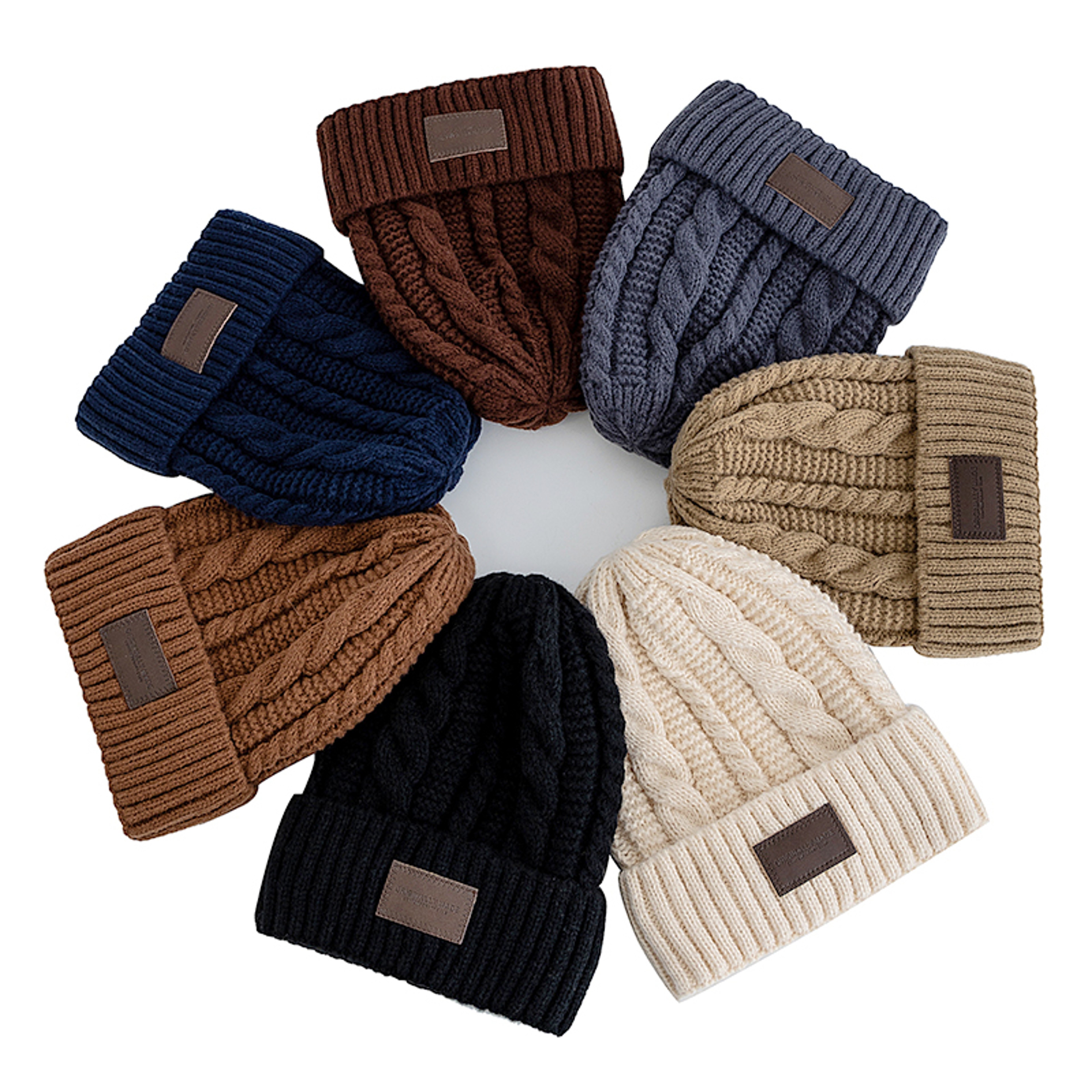 Winter Beanie Fashion Hats For Men, Women, Keep Warm Outdoor Knit Cap New Couple Style – view 6