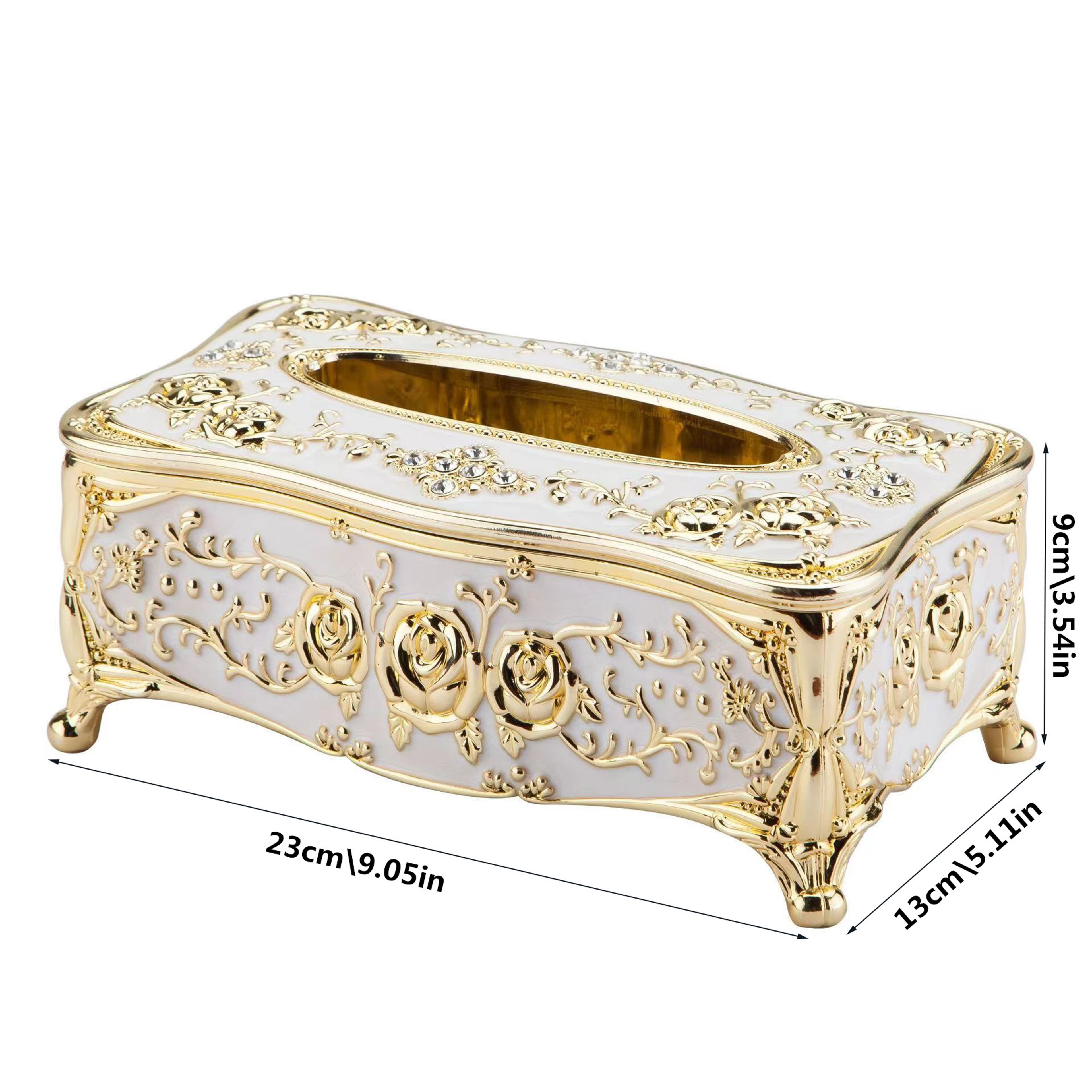 High-End European Style Tissue Box for Kitchen and Dining, Premium Napkin Extraction Box for Home Use – view 6