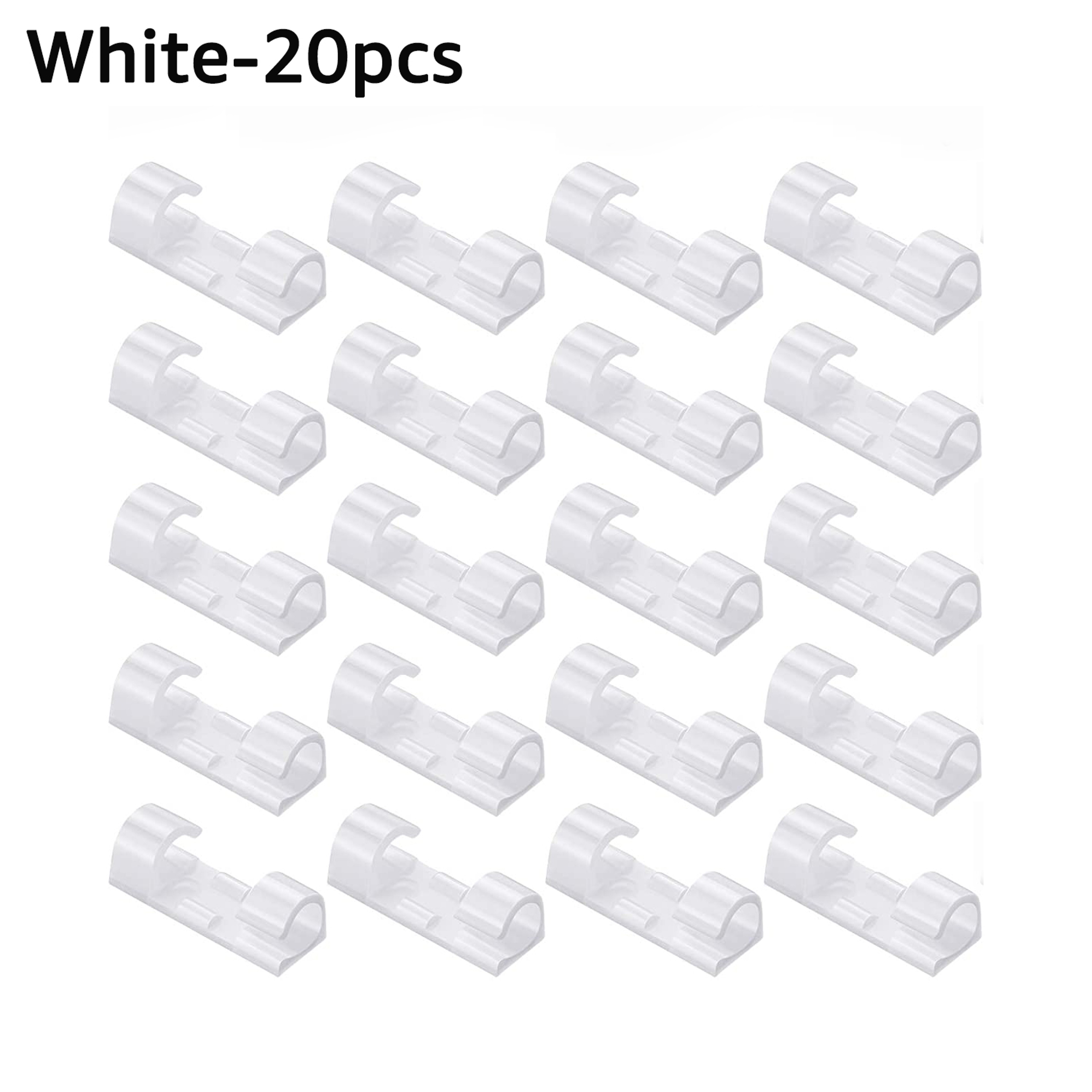 Desktop Cable Organizer Clips Wall USB Cable Manager For Charging Wire Winder For PC And Cellphone 9