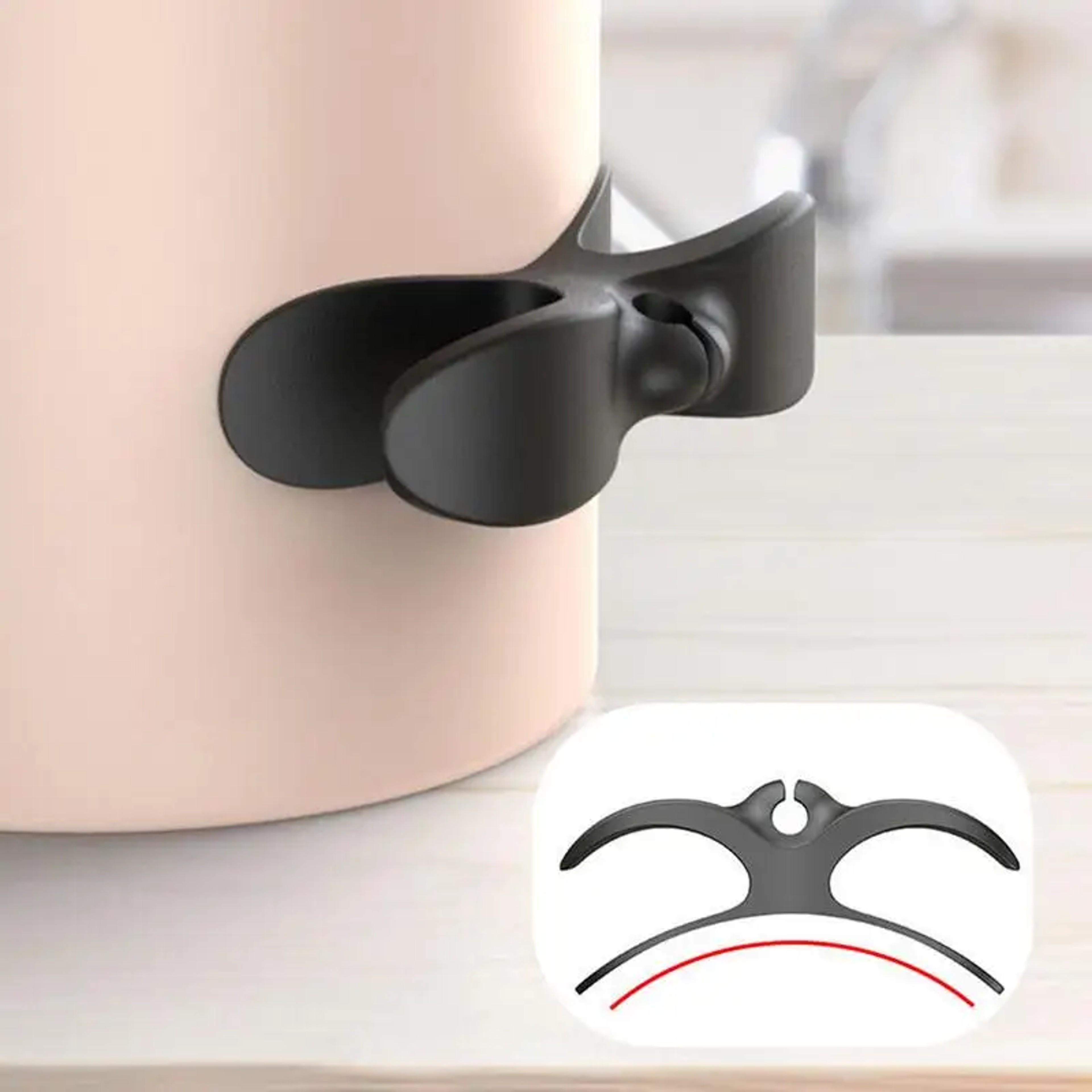 Household Traceless Plug Fixed Power Cord Organizer Kitchen Storage Wire Winder Home Storage Tools 1