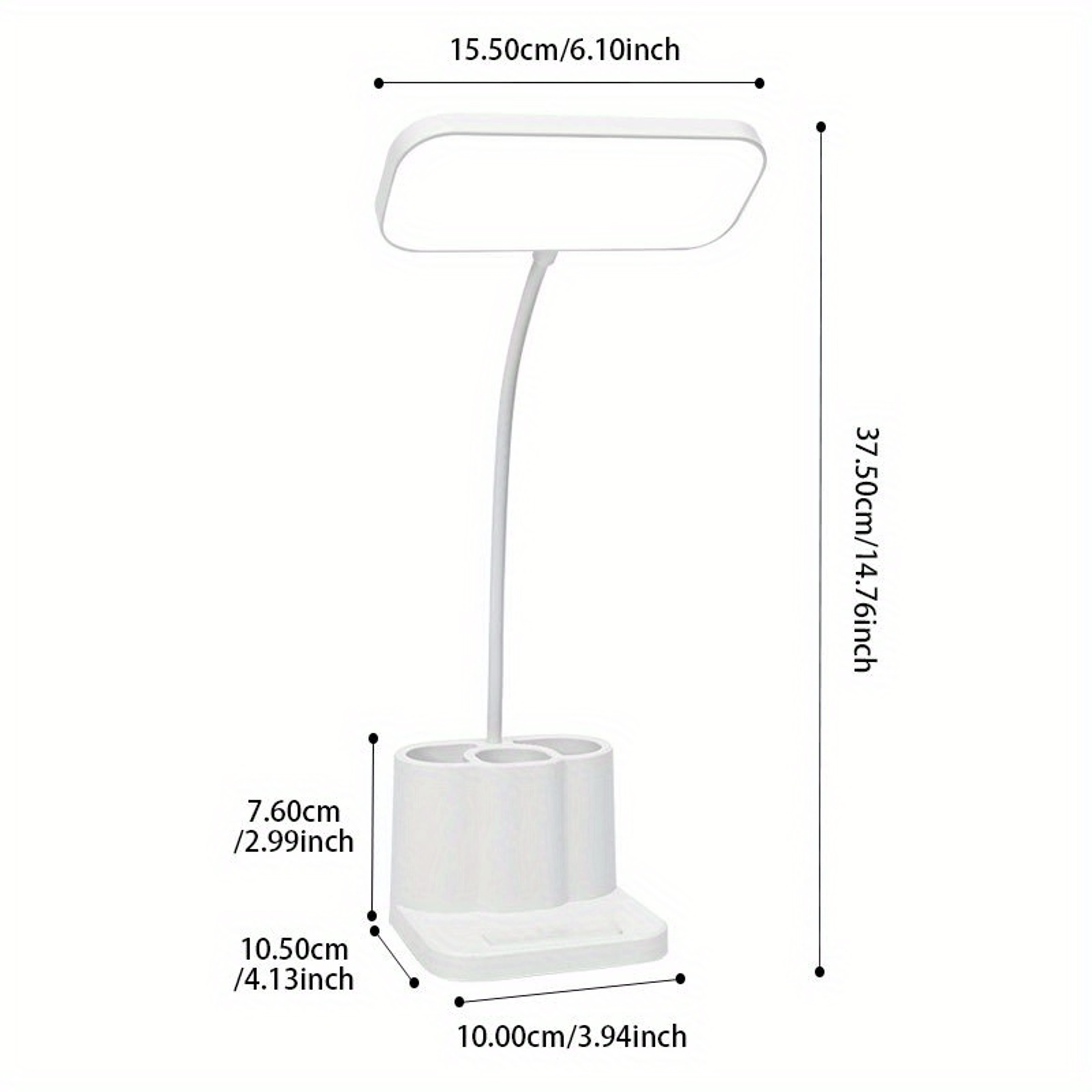Dimmable LED Night Light, USB Rechargeable Table Lamp, Touch Desk Lamp with Eye Protection for Bedroom – view 4