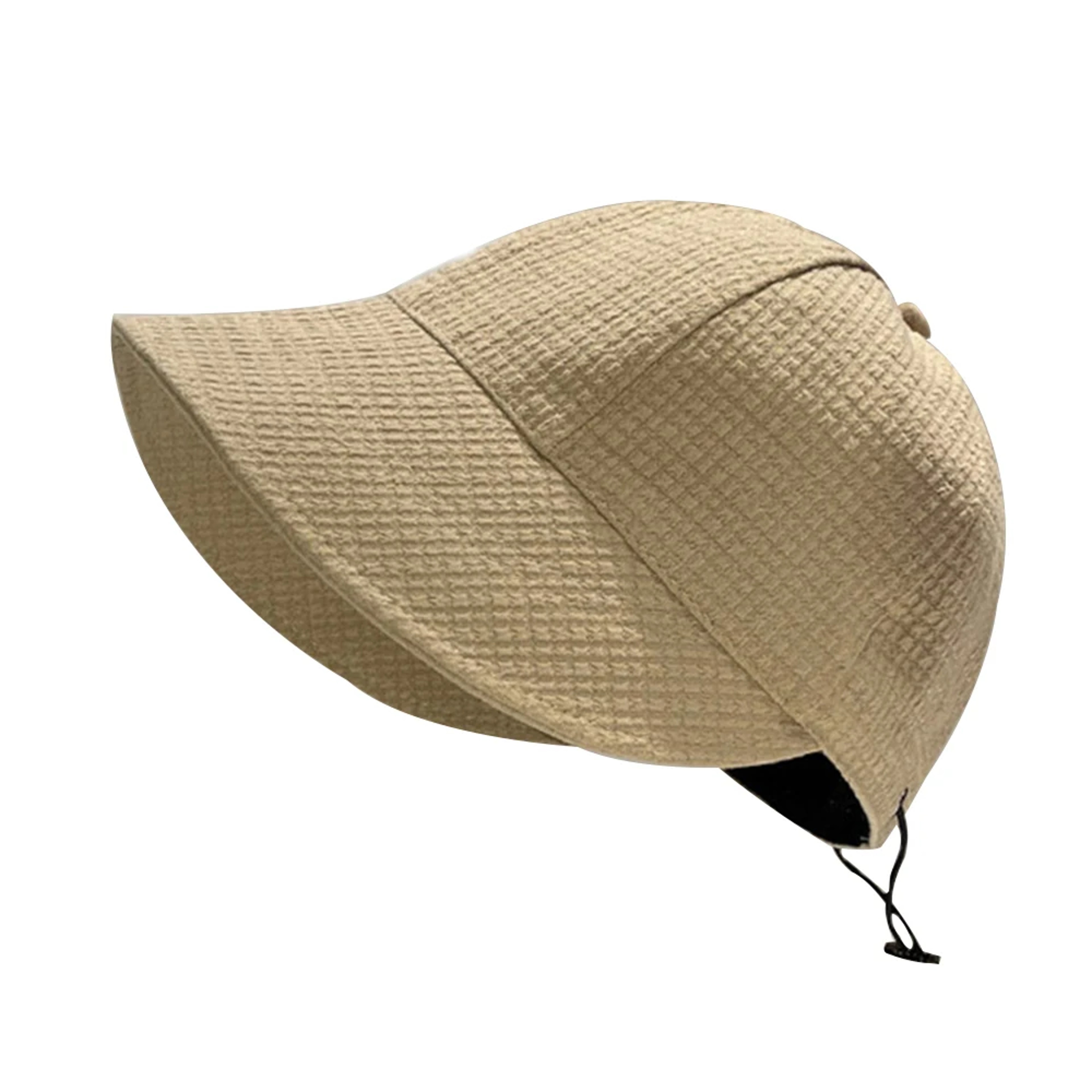 Summer Outdoor Women Foldable Sunhat, UV Protection, Adjustable Beach Fisherman Hat, Wide Brim Bucket Cap – view 9