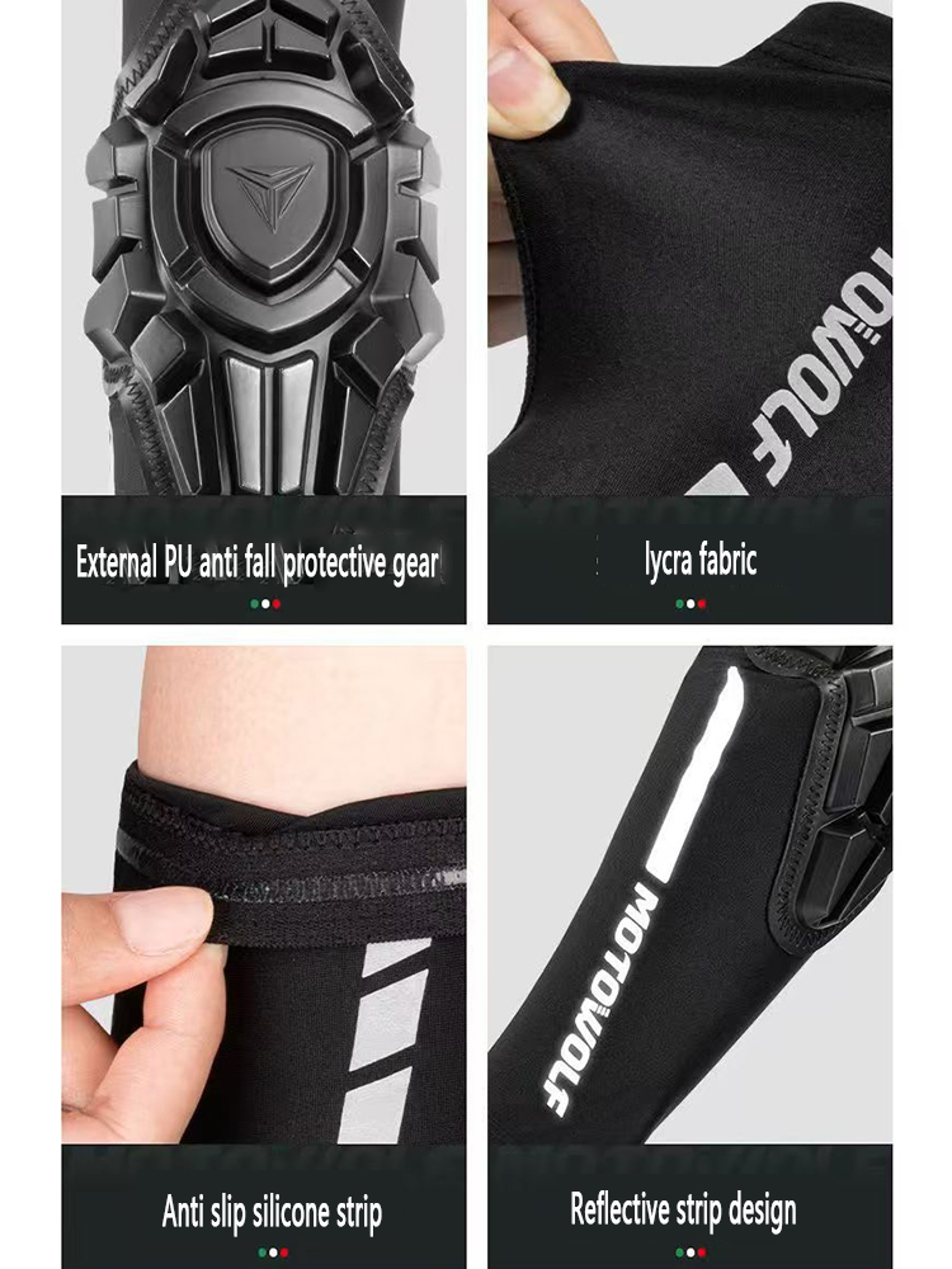 ATV Motorcyclist Equipment Summer Motorcycle Elbow Pads Mtb Elbow Protection 3